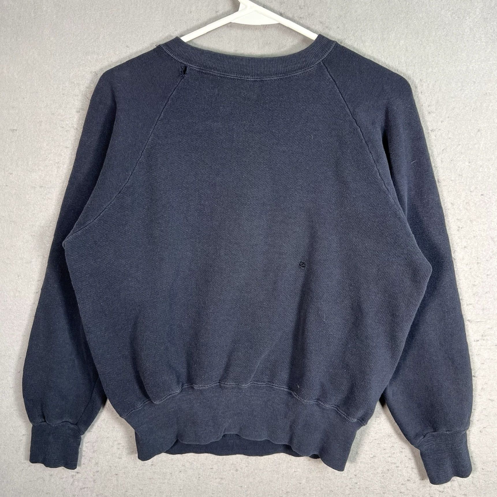 Vintage VINTAGE De Paul Hospital School Of Nursing Sweatshirt Mens Adult S Blue Sweatshirt Pullover Crew Neck Long Sleeve Cotton Blend 60s Pattern Solid Size US S / EU 44-46 / 1 - 7 Thumbnail