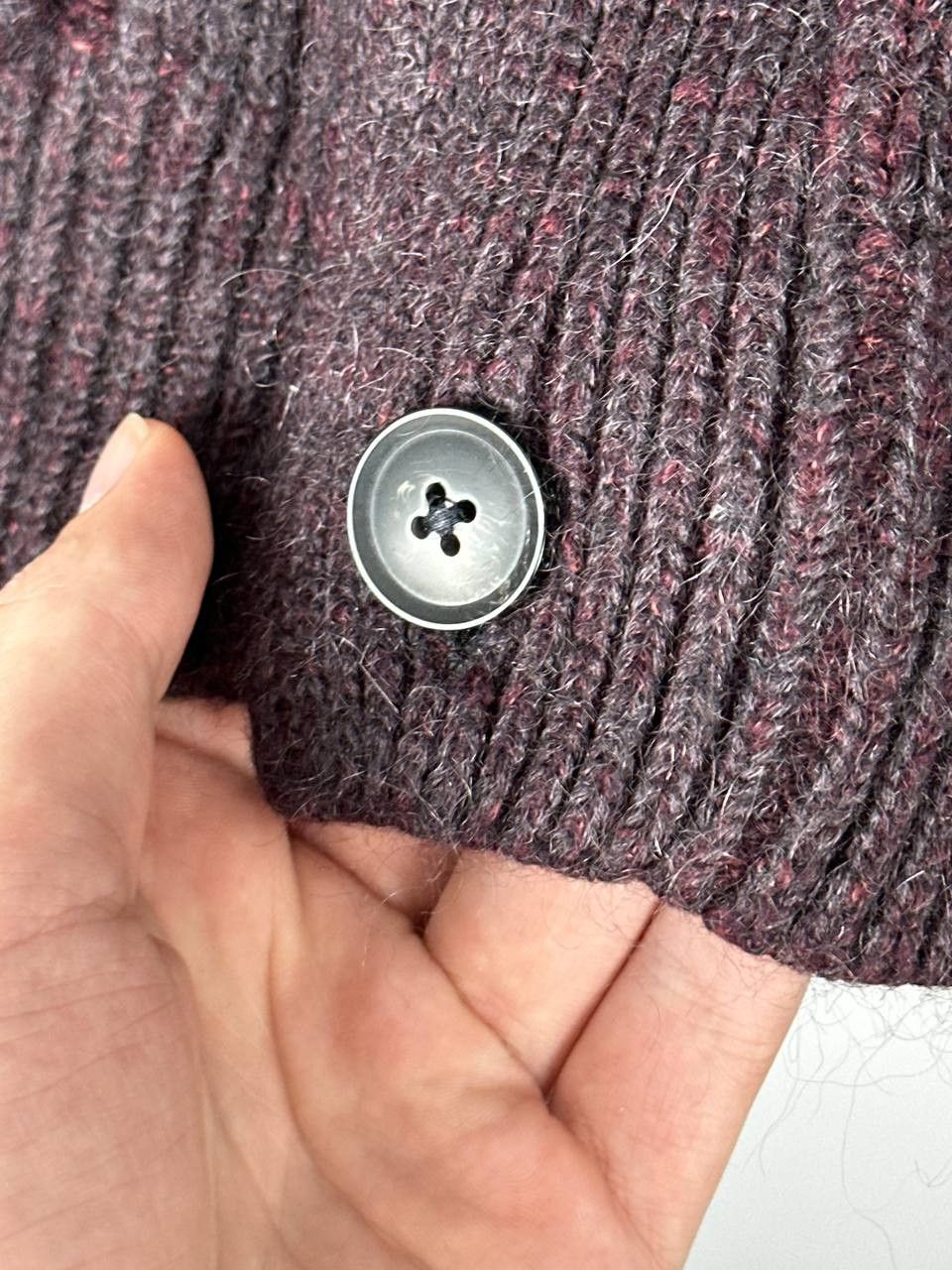 Allsaints Vintage Allsaints Spitalfields Wool Heavyweight Cardigan Size US XL / EU 56 / 4 - 7 Thumbnail