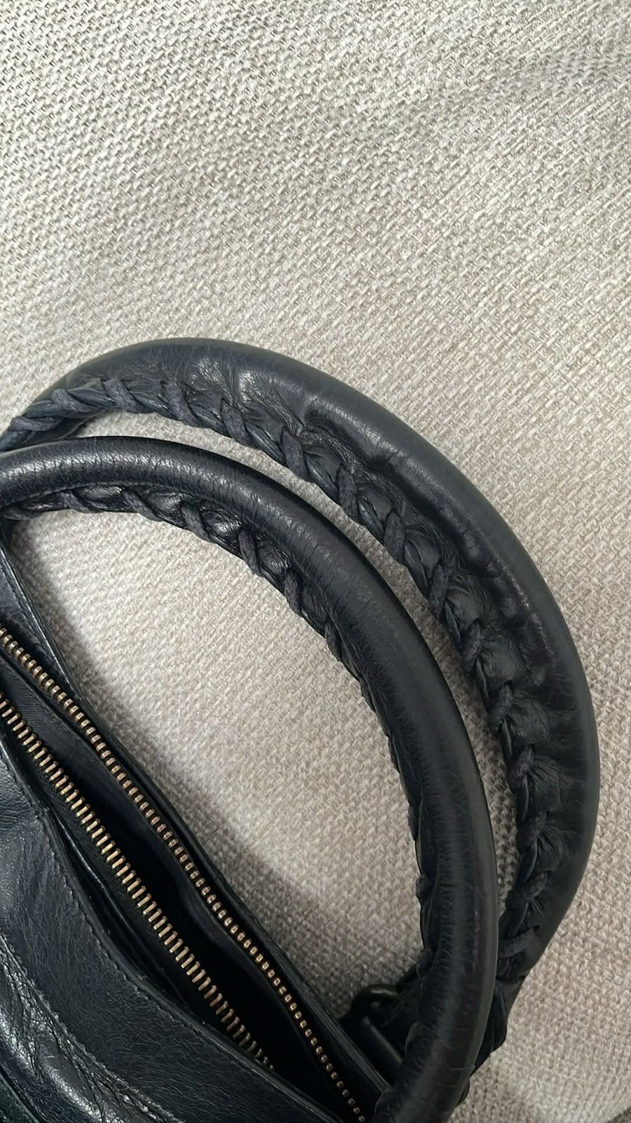 Balenciaga Balenciaga "The First" 2005 Black Chevre Leather Size ONE SIZE - 10 Thumbnail