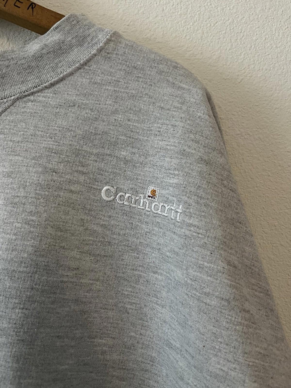 Carhartt VTG Heavy Carhartt Thermal Lined Sweatshirt Men 2XG Size US XXL / EU 58 / 5 - 2 Thumbnail