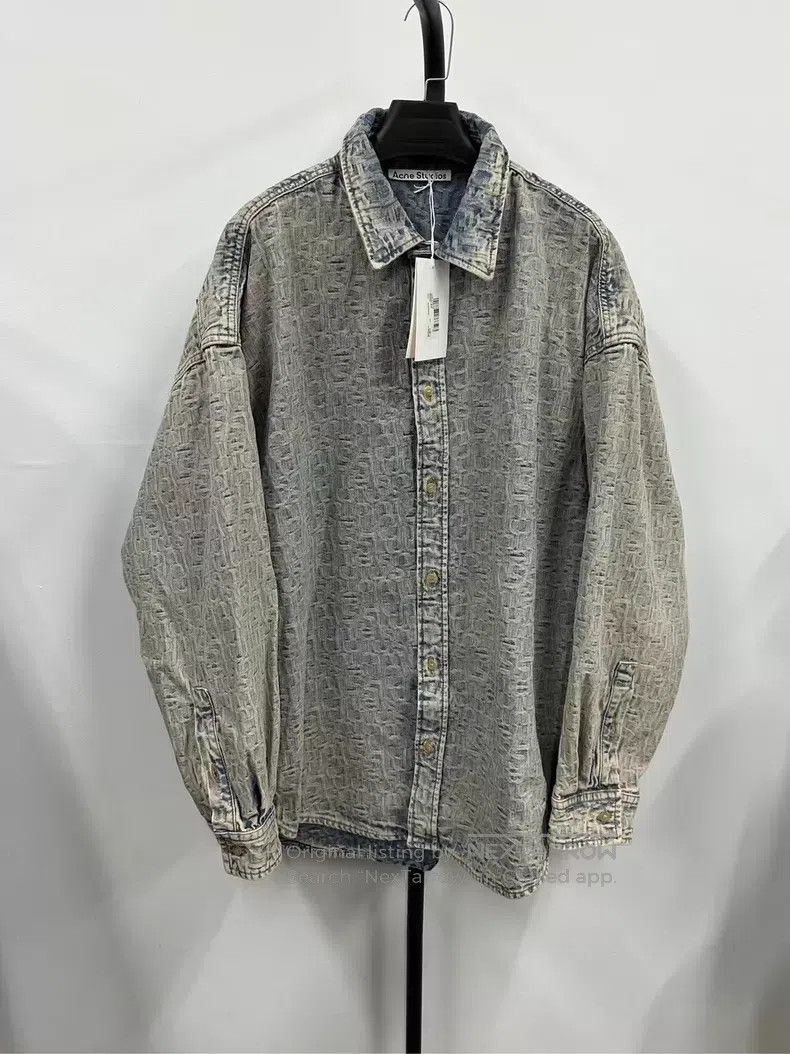 Acne Studios Acne Studios SS24 Jacquard Loose Fit Single Breasted Long Size US M / EU 48-50 / 2 - 1 Thumbnail