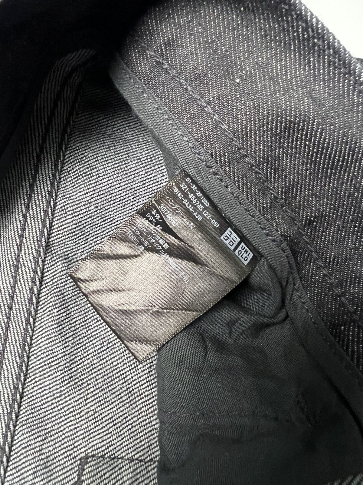 Helmut Lang 2020 Helmut Lang x Uniqlo Black Denim Size US 31 - 5 Thumbnail