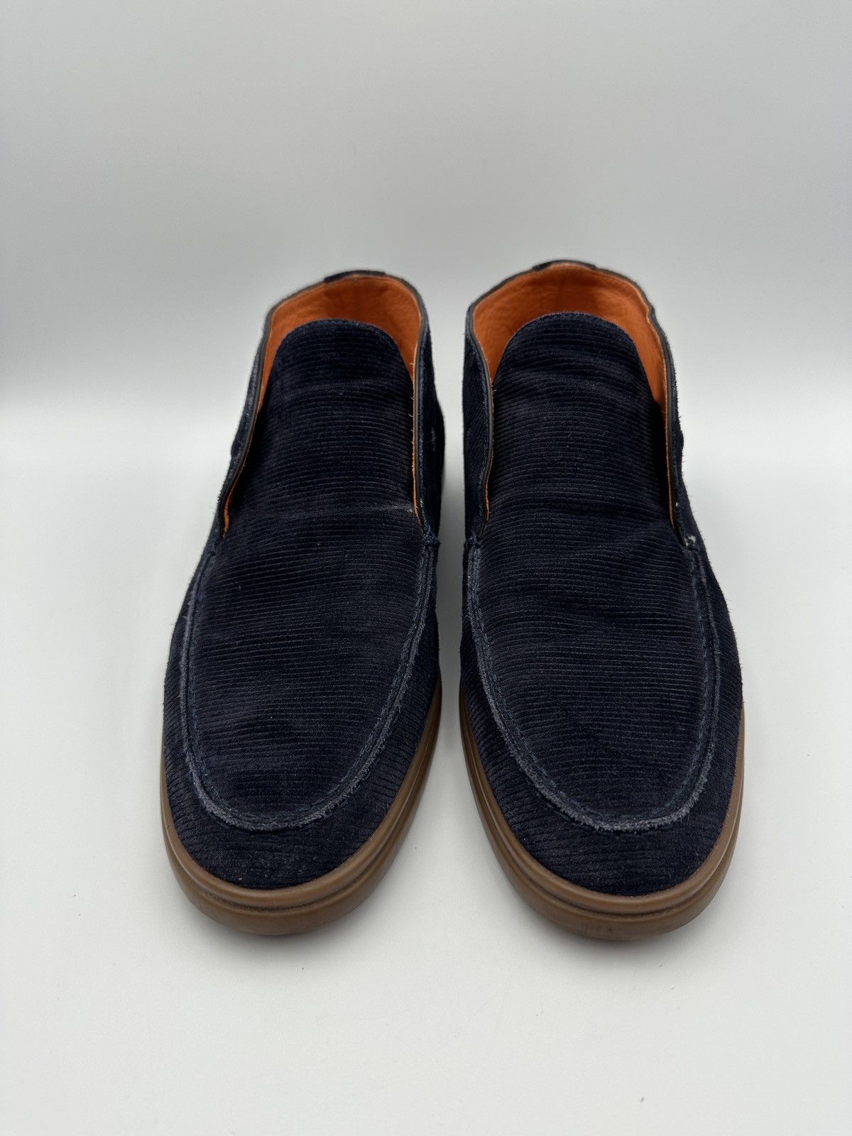 ANDREA VENTURA FIRENZE SAILOR Navy Blue Slip-On Loafer Italy display picture 2