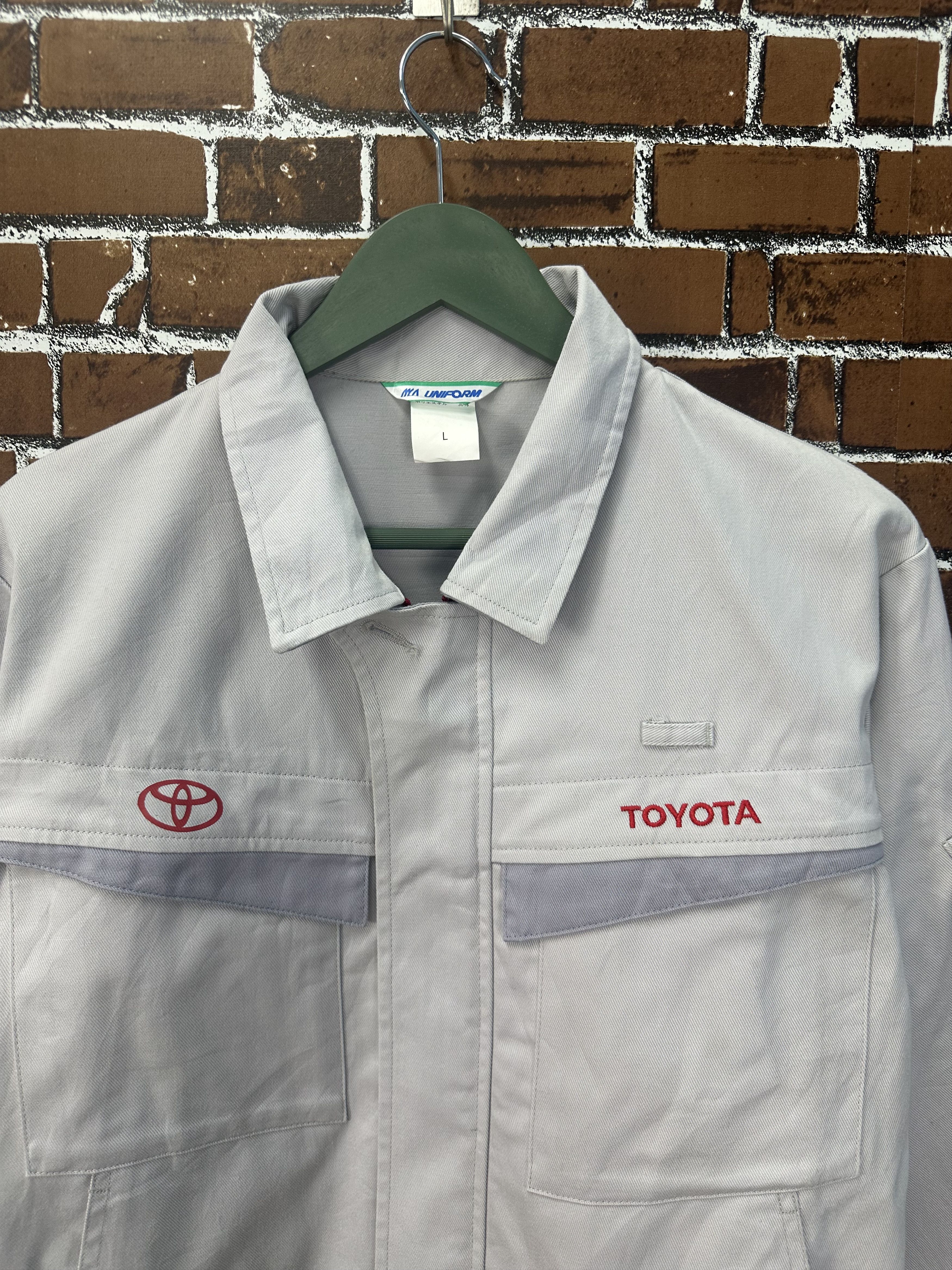 Formula 1 Vintage Toyota TRD Racing Workers Jacket Z221 Size US L / EU 52-54 / 3 - 5 Thumbnail