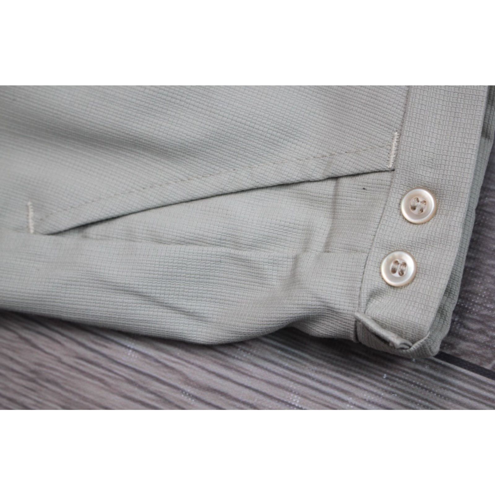 Vintage VINTAGE McCampbell Men's VTG 1960s NOS Light Grey Slack Shorts Sz 26.5 60s Shorts Mens Gray Cotton 1960s McCampbell Size US 27 - 6 Thumbnail