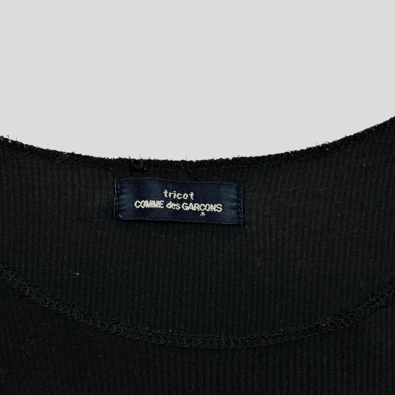 Tricot Comme des Garcons Comme Des Garçons Tricot 1991 Pleated Patchwork Top - OS Size M / US 6-8 / IT 42-44 - 5 Thumbnail