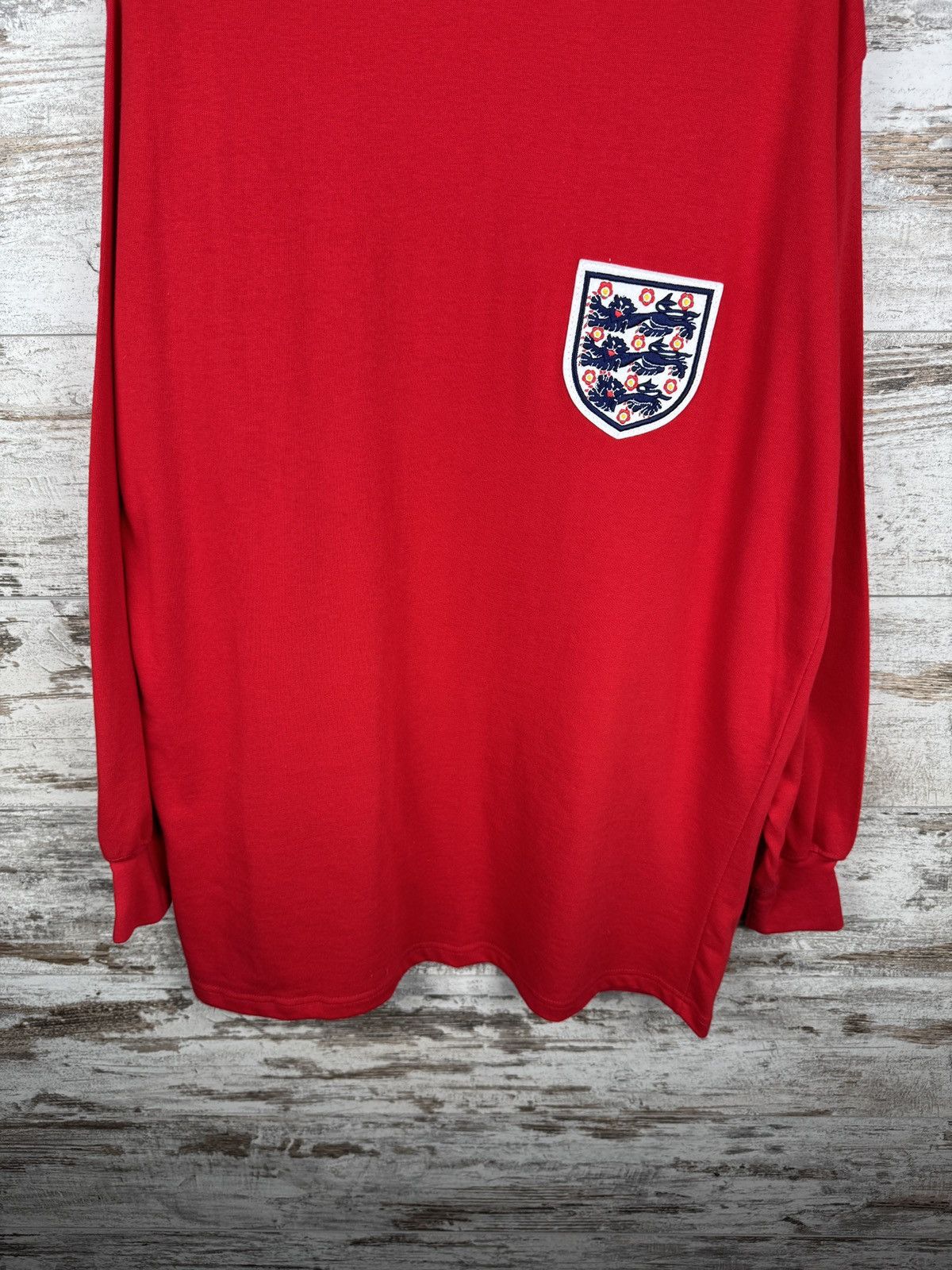 Vintage England National Team 1966 world cup sweatshirt long-sleeve Size US XL / EU 56 / 4 - 3 Thumbnail