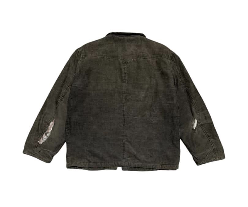 Sugar Cane Trashed Vintage Sugar Canes Corduroy Jacket Zipper Ups Size US M / EU 48-50 / 2 - 10 Thumbnail
