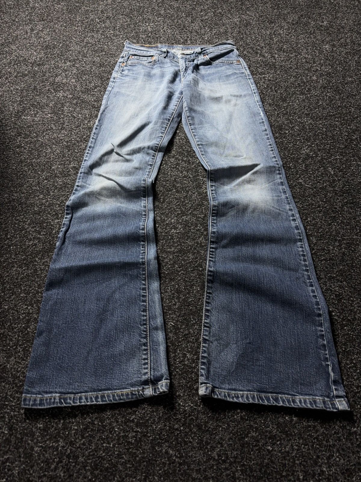 Levi's Vintage 00s Levi’s 529 Curvy Bootcut Jeans Y2K Flare Vintage Size 27" / US 4 / IT 40 - 1 Thumbnail