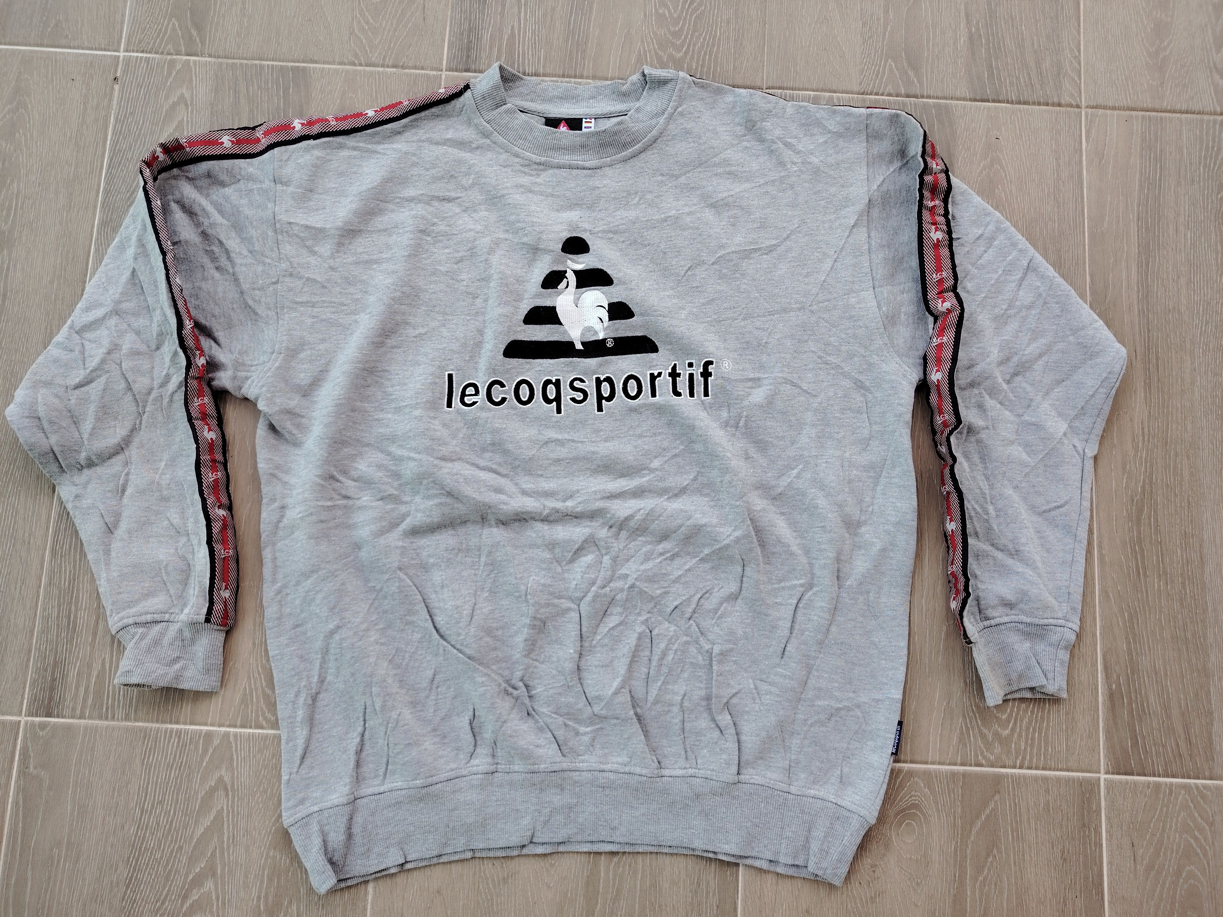 Vintage Le Coq Sportif Emboidered Logo Sweatshirt Pullover