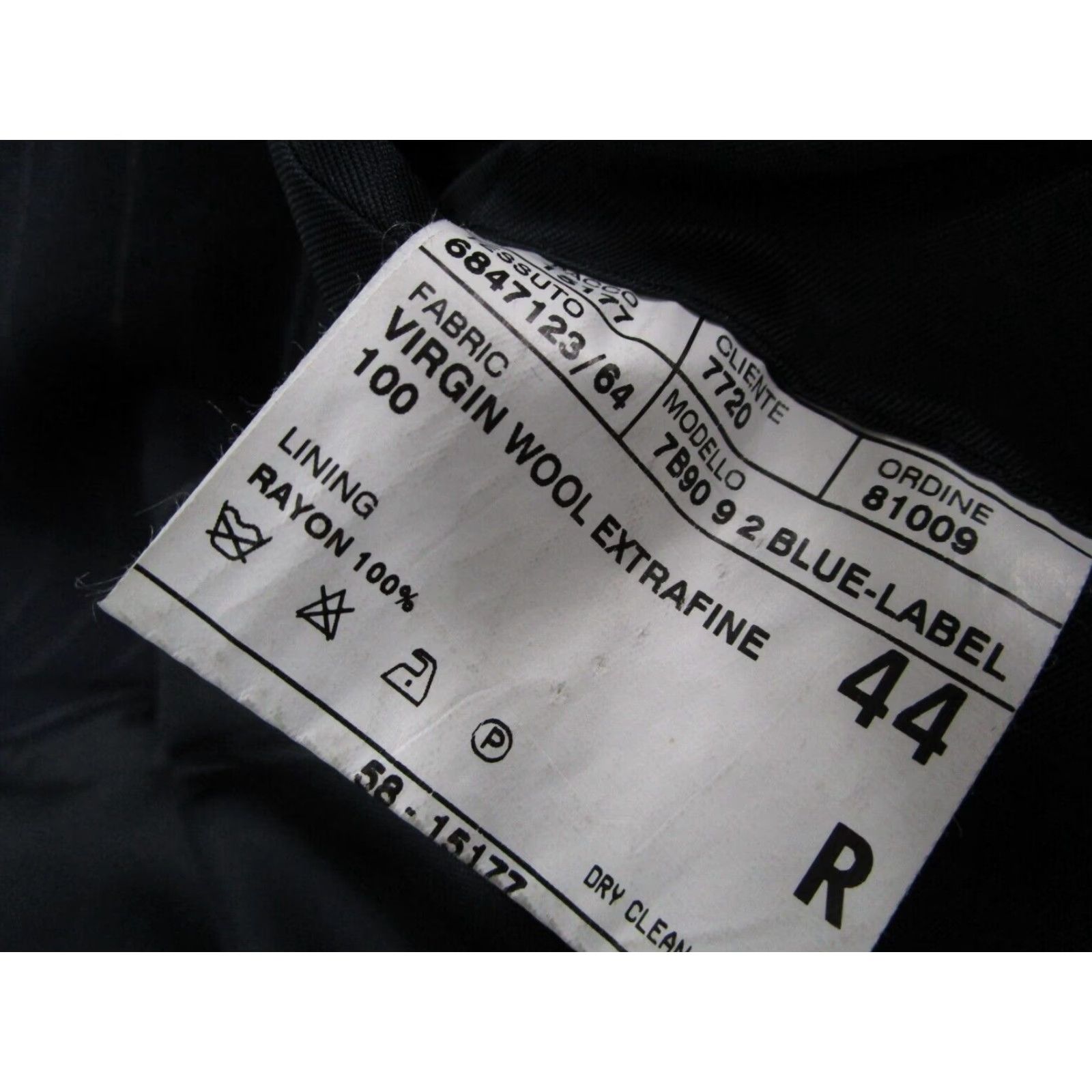 Polo Ralph Lauren VINTAGE Polo Ralph Lauren Suit Men 44 Regular Blue Wool 2-Piece Business Party Wedding Classic Size US XXL / EU 58 / 5 - 5 Thumbnail
