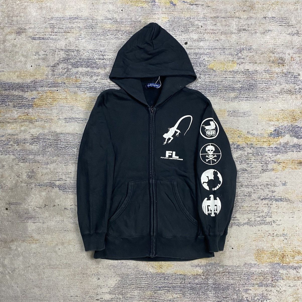 Futura futura laborator zip hoodie Size US M / EU 48-50 / 2 - 1 Thumbnail