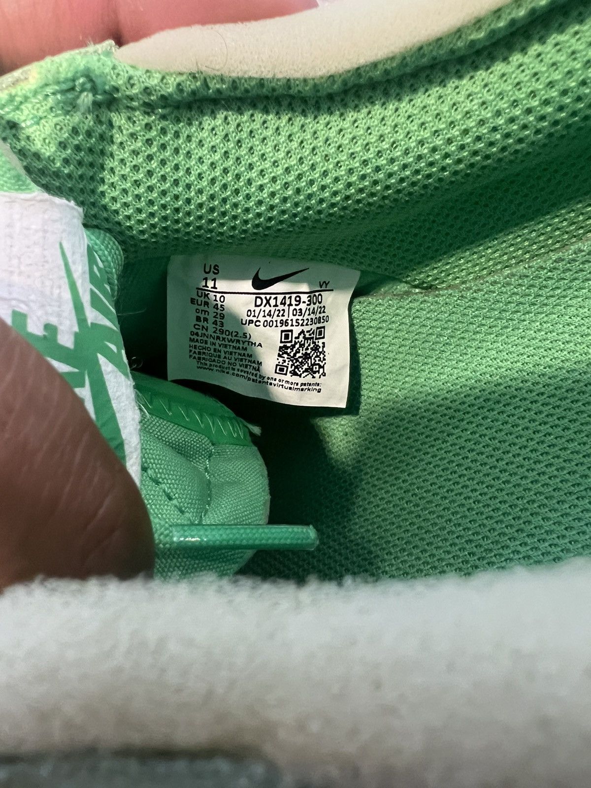 Nike × Off-White Nike x Off-White Air Force 1 Low Brooklyn Size US 11 / EU 44 - 8 Thumbnail