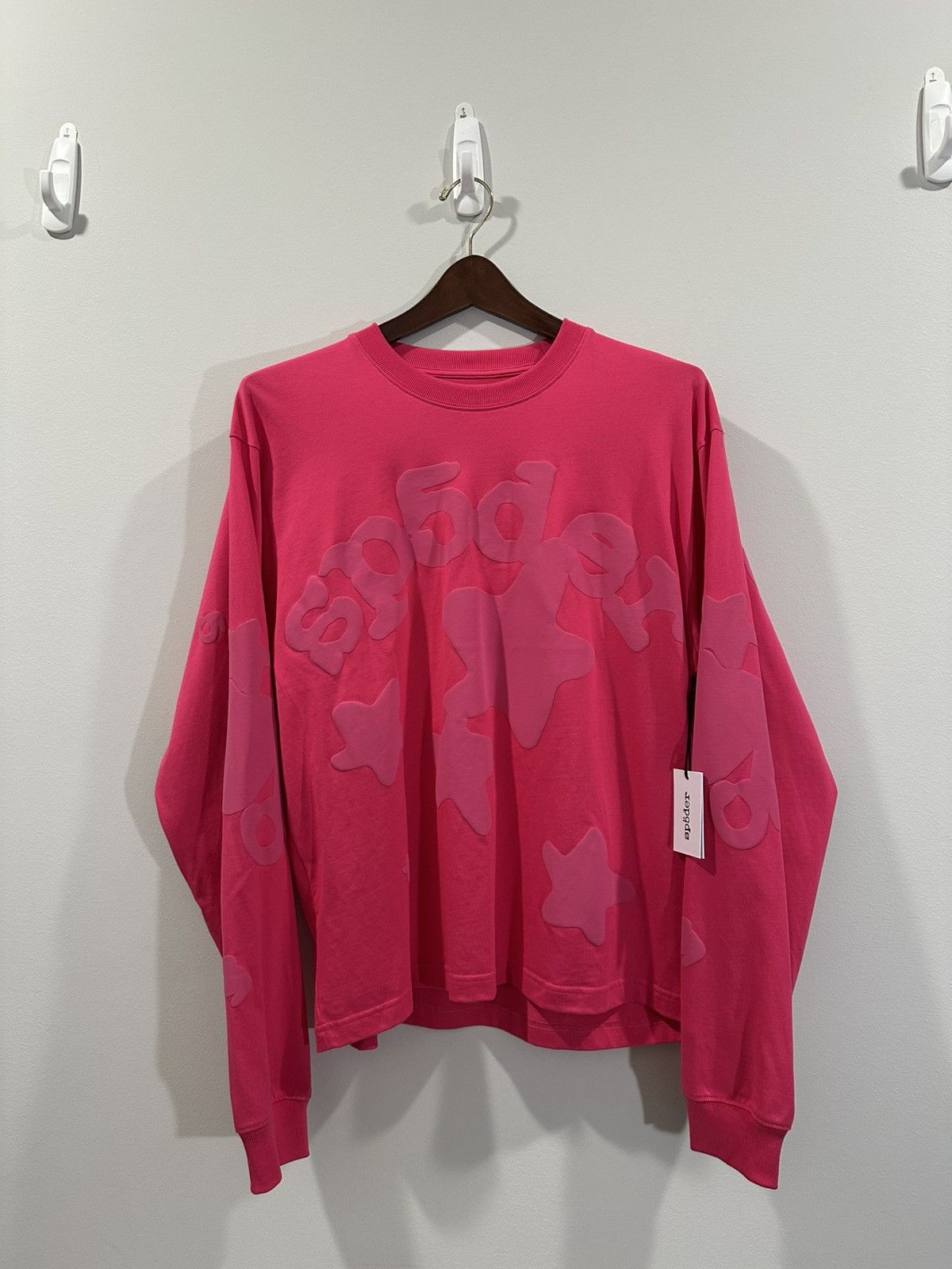 Sp5der Spider Worldwide Beluga Longsleeve Size US M / EU 48-50 / 2 - 1 Thumbnail