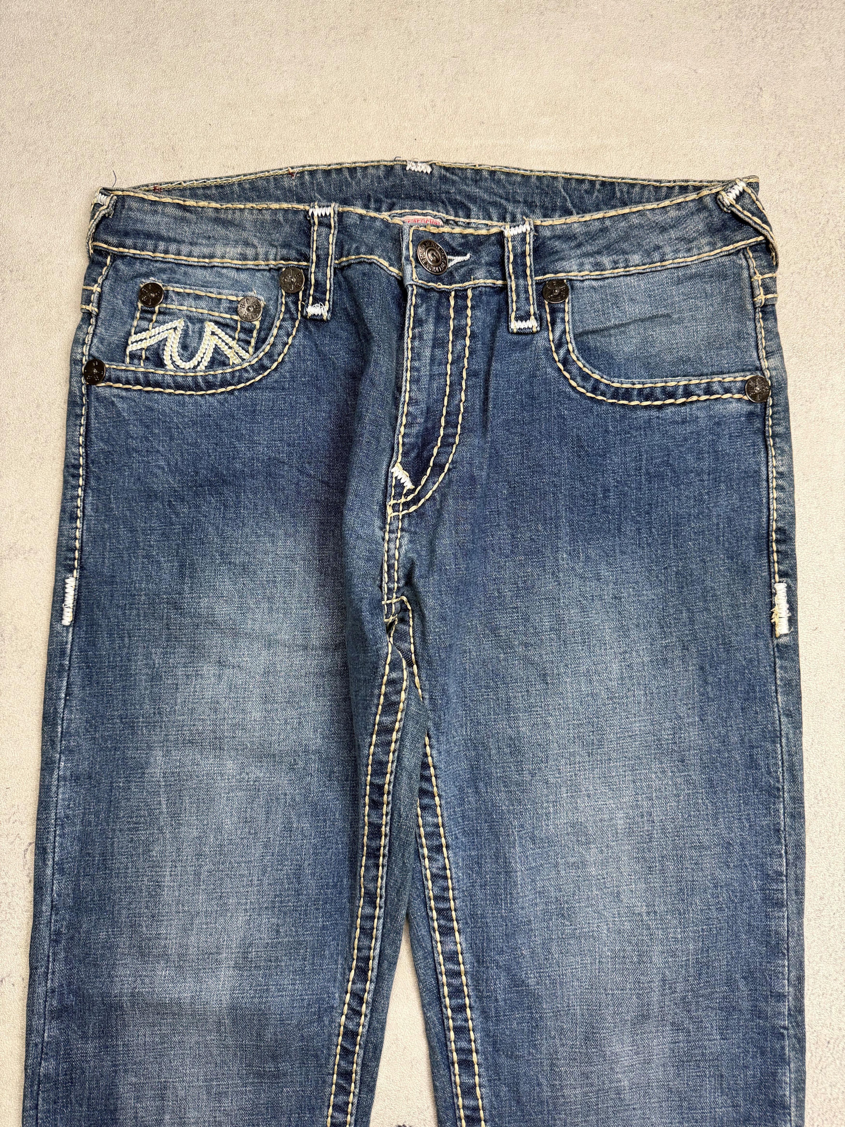 True Religion True Religion Y2K Ricky Super T Denim Pants Size US 34 / EU 50 - 3 Thumbnail