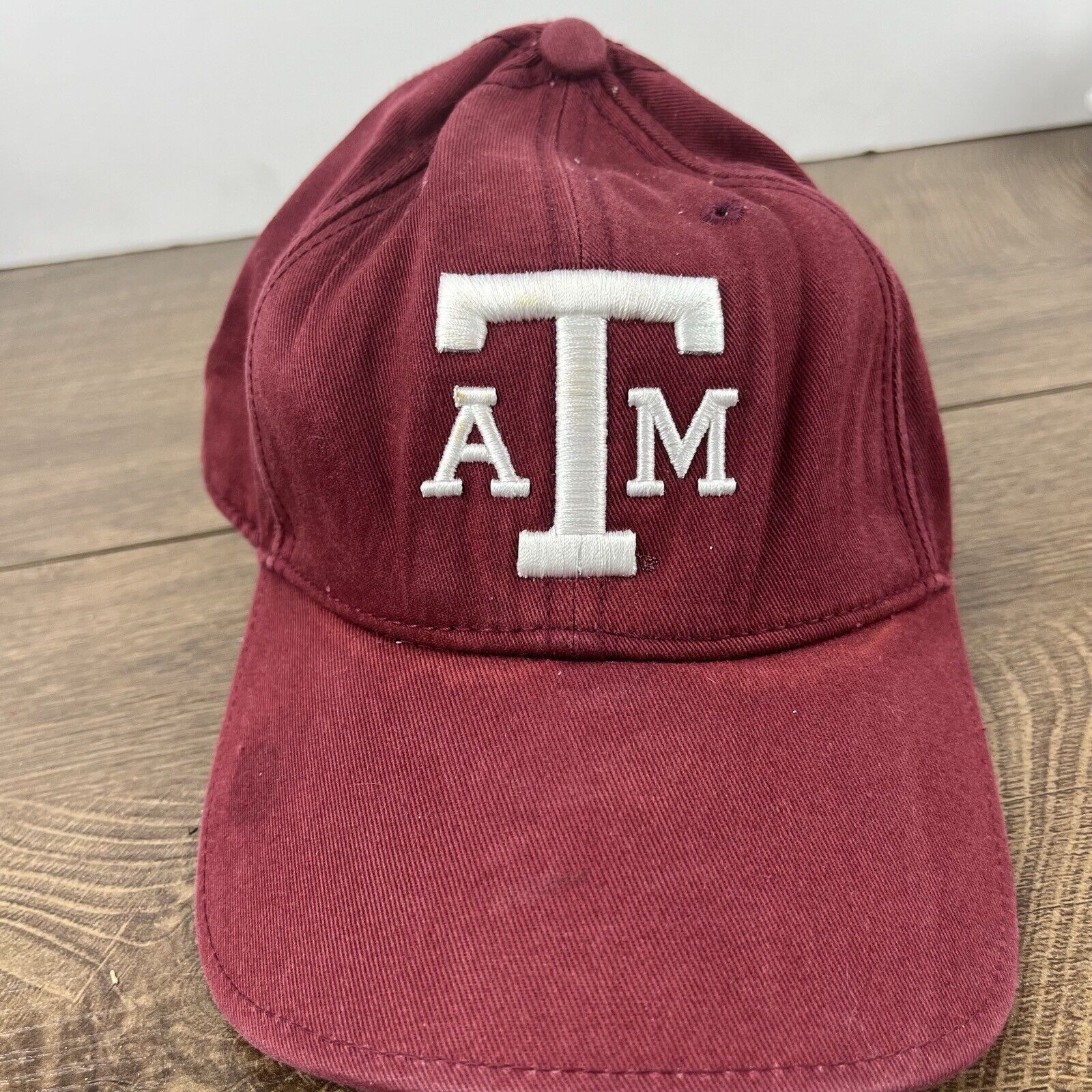 New Era Texas A&M Aggies Hat New Era Red Maroon Adjustable Hat Red H Size ONE SIZE - 5 Thumbnail