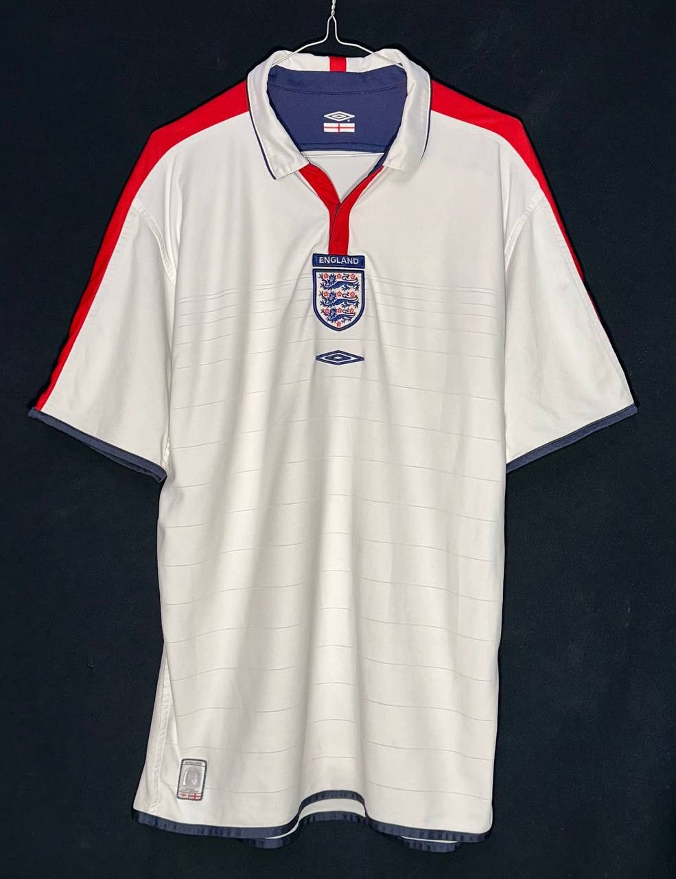 Umbro × Vintage England 2003/2005 home 2 sides Football Shirt jersey Umbro Size US XL / EU 56 / 4 - 2 Thumbnail
