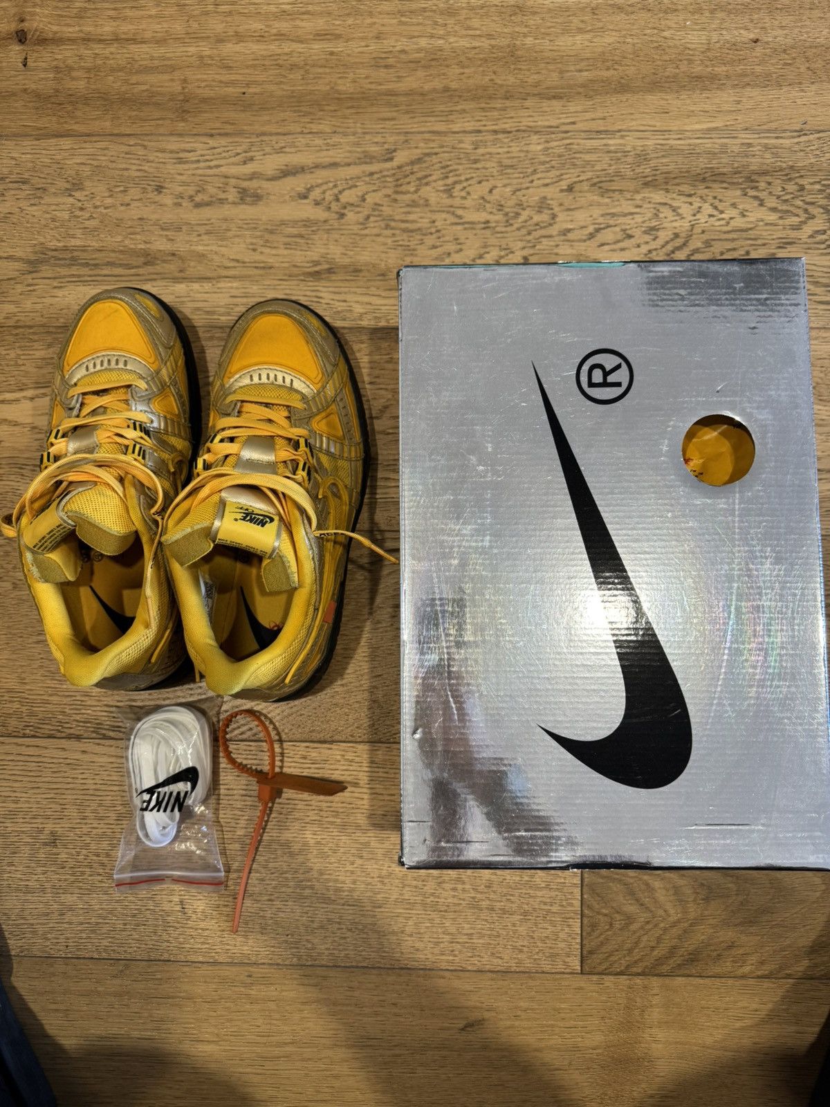 Nike × Off-White Rubber dunk off white Size US 8 / EU 41 - 5 Thumbnail