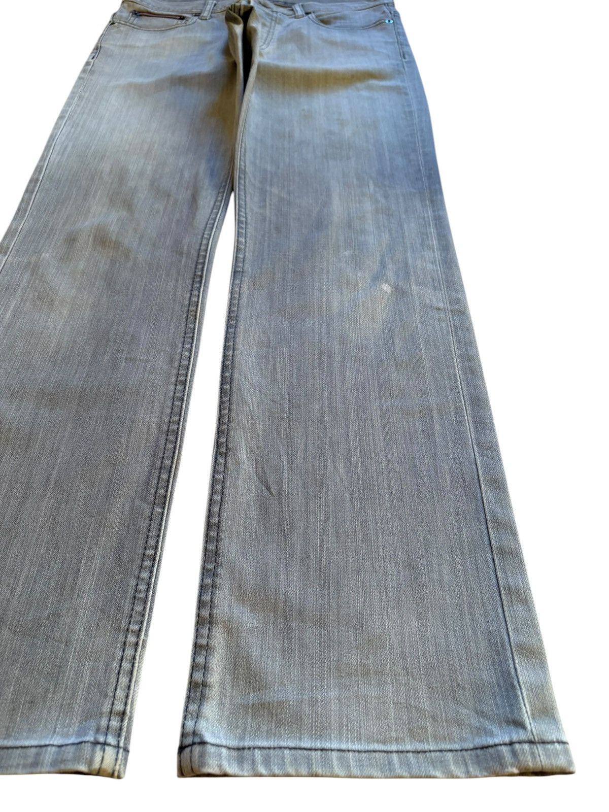 Burberry Vintage Burberry Distressed Grey Jeans Size US 31 - 7 Thumbnail