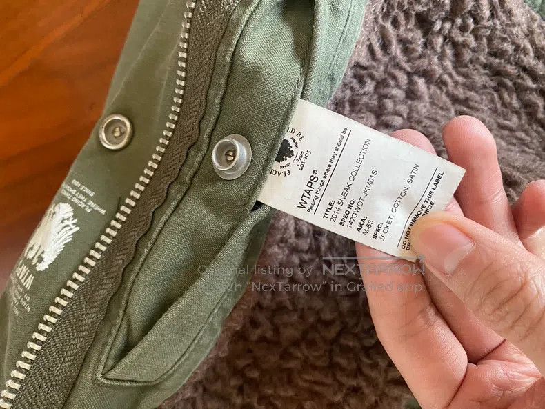 Wtaps Wtaps Winter coat Size US M / EU 48-50 / 2 - 5 Thumbnail