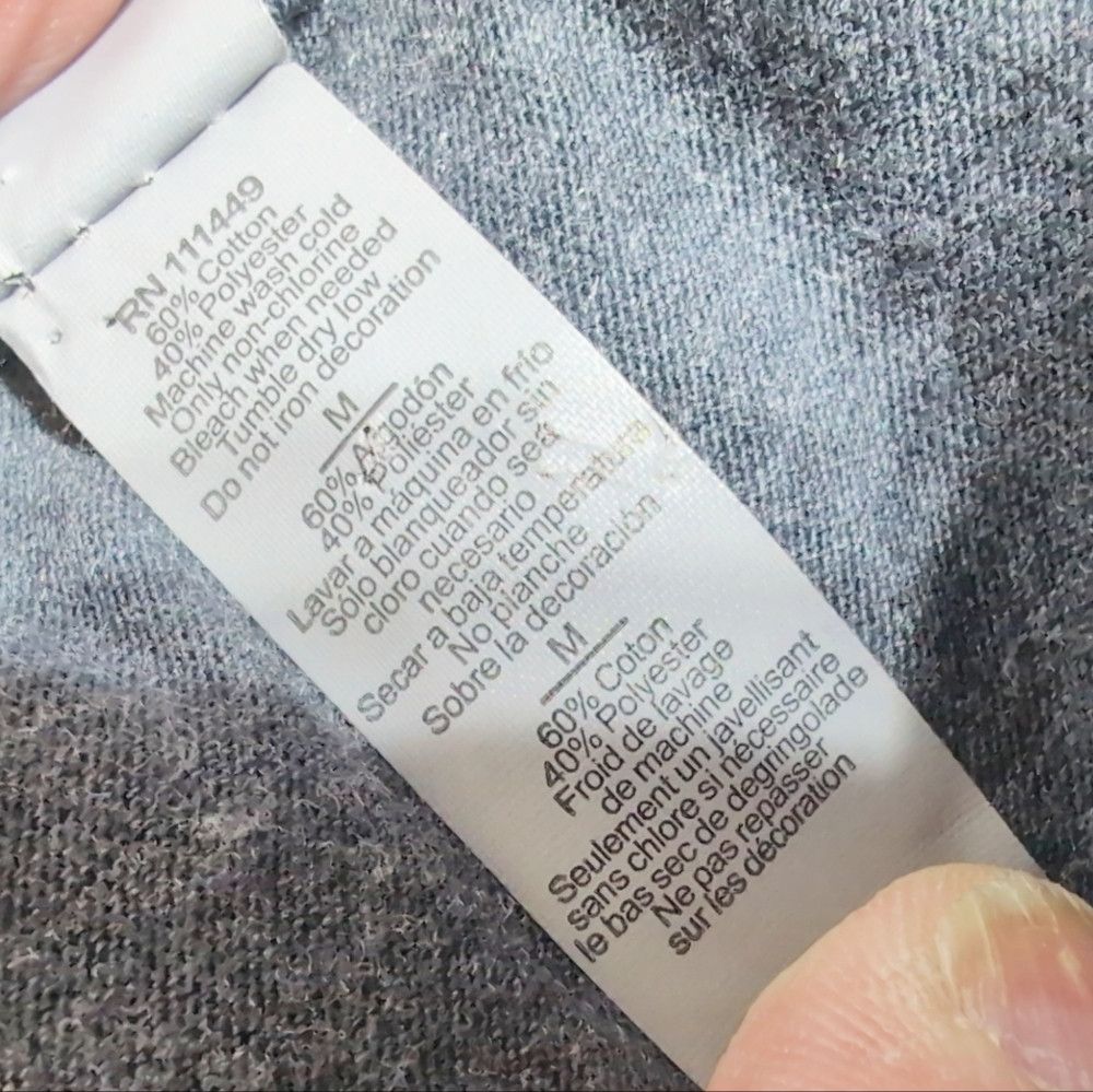 Next Level Apparel Wisk Aero Cora EV Private Plane Gray T-Shirt Sz M Size US M / EU 48-50 / 2 - 4 Thumbnail