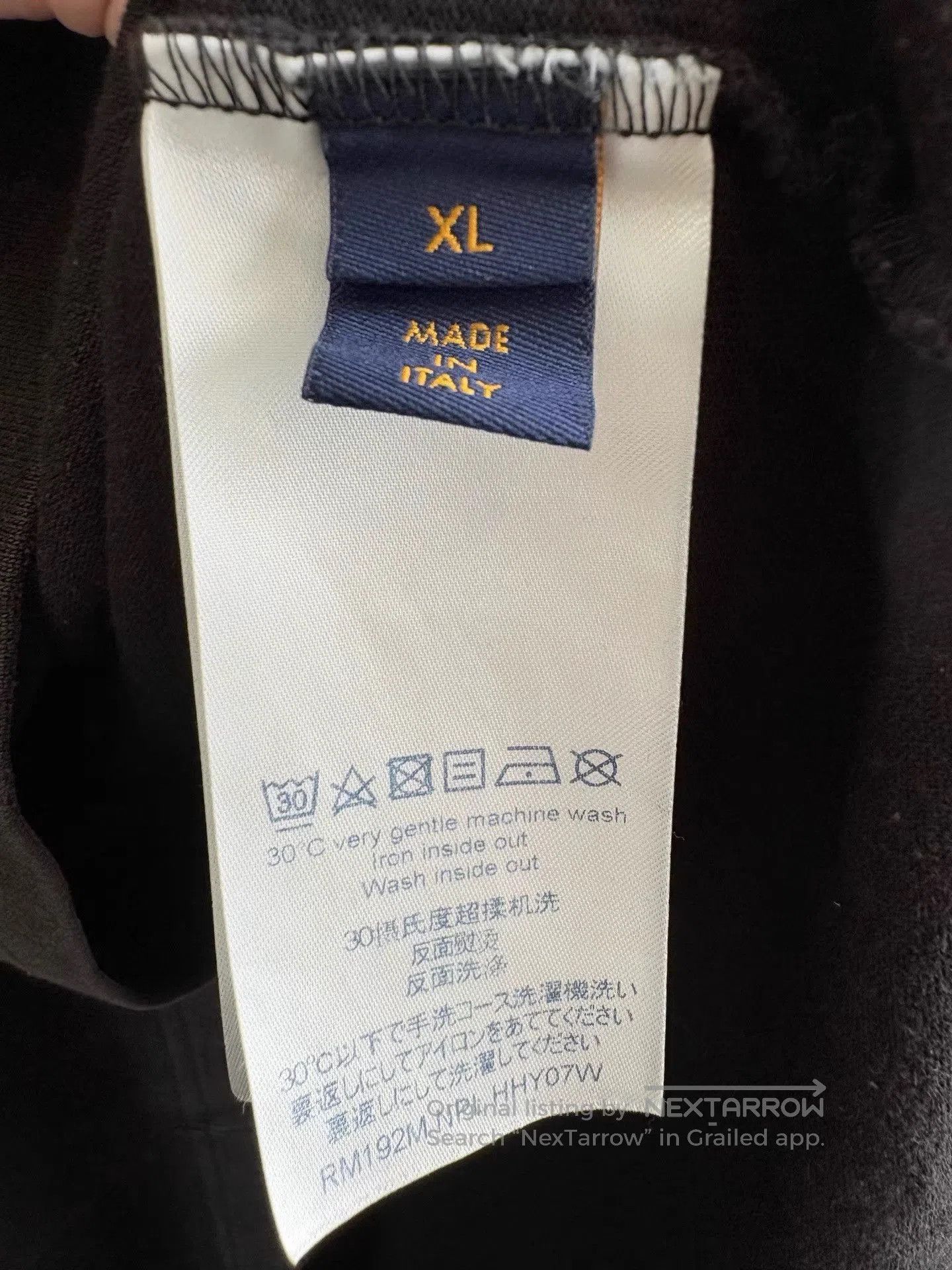 Louis Vuitton Black Graphic Short-Sleeve T-Shirt. Size US XL / EU 56 / 4 - 6 Thumbnail