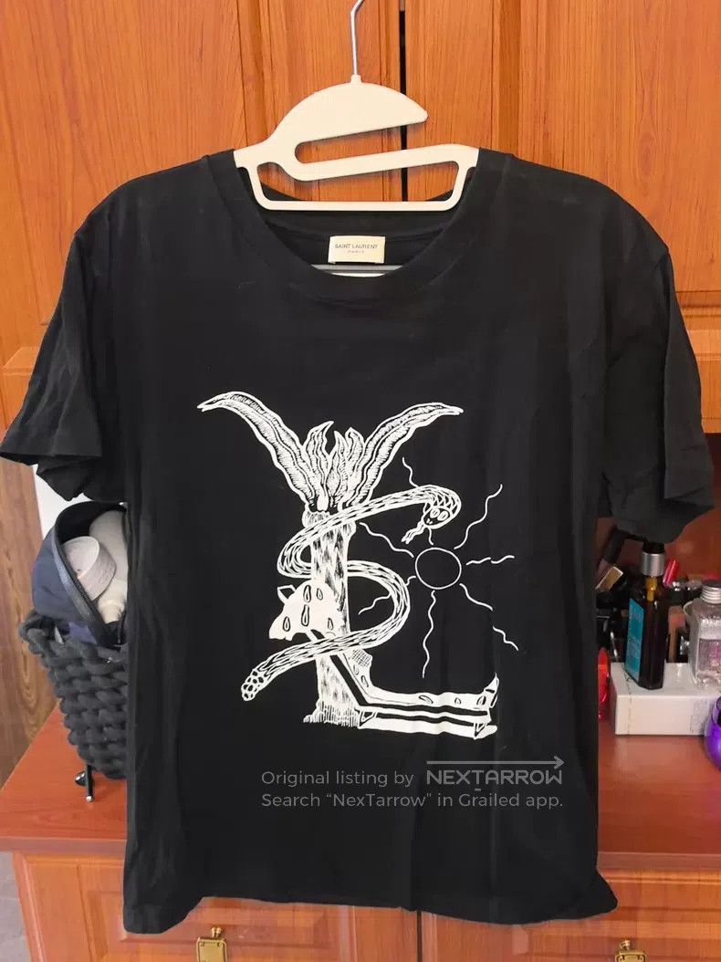 Saint Laurent Paris Saint Laurent Paris Short-sleeve shirt, size M i Size US M / EU 48-50 / 2 - 1 Thumbnail