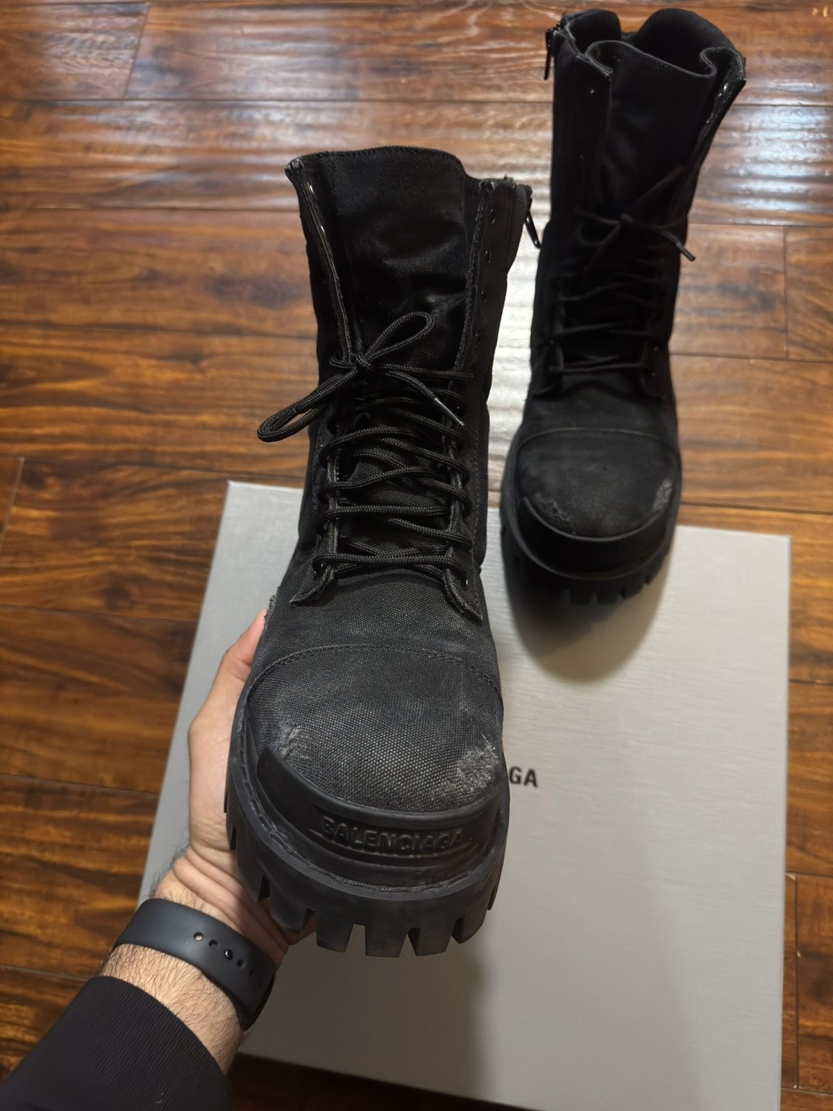 Balenciaga Balenciaga Strike Boots Size US 10 / EU 43 - 3 Thumbnail