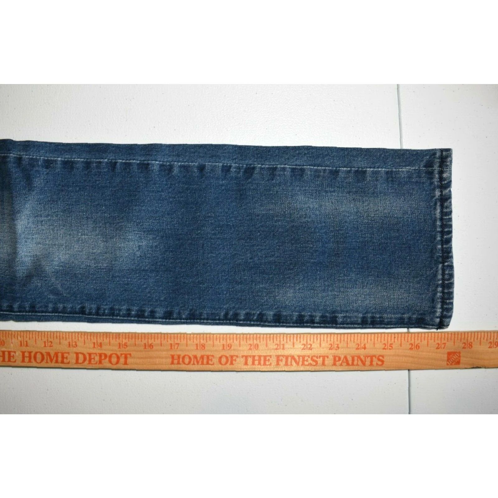 7 For All Mankind 7 For All Mankind Jeans Womens 26x27 Straight Leg Regular Rise Mid Inseam 27 Blue Cotton Blend Denim Size 12 XS? Wait Size 26" / US 2 / IT 38 - 5 Thumbnail