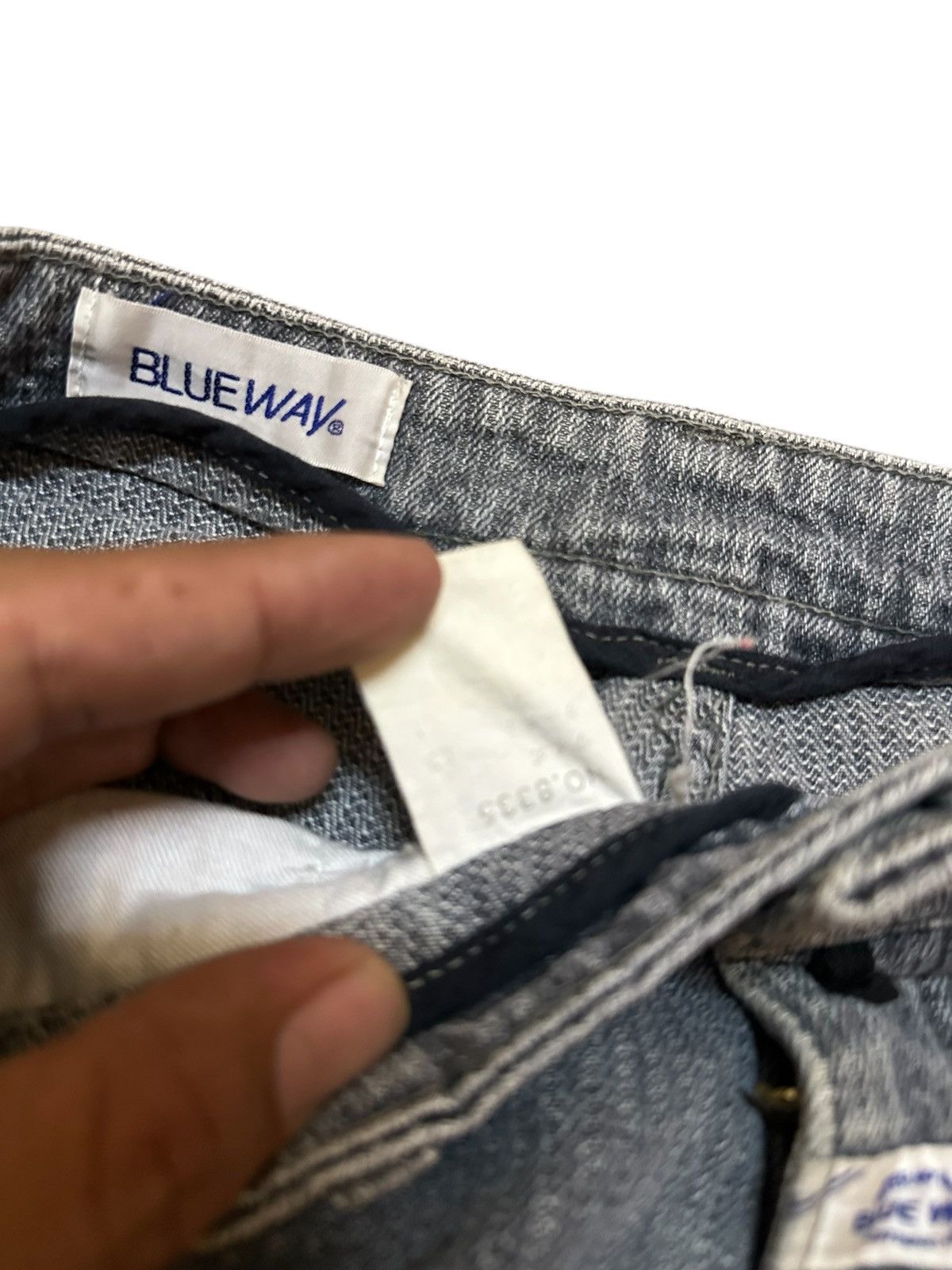 Japanese Brand vintage blueway denim Size US 30 / EU 46 - 7 Thumbnail