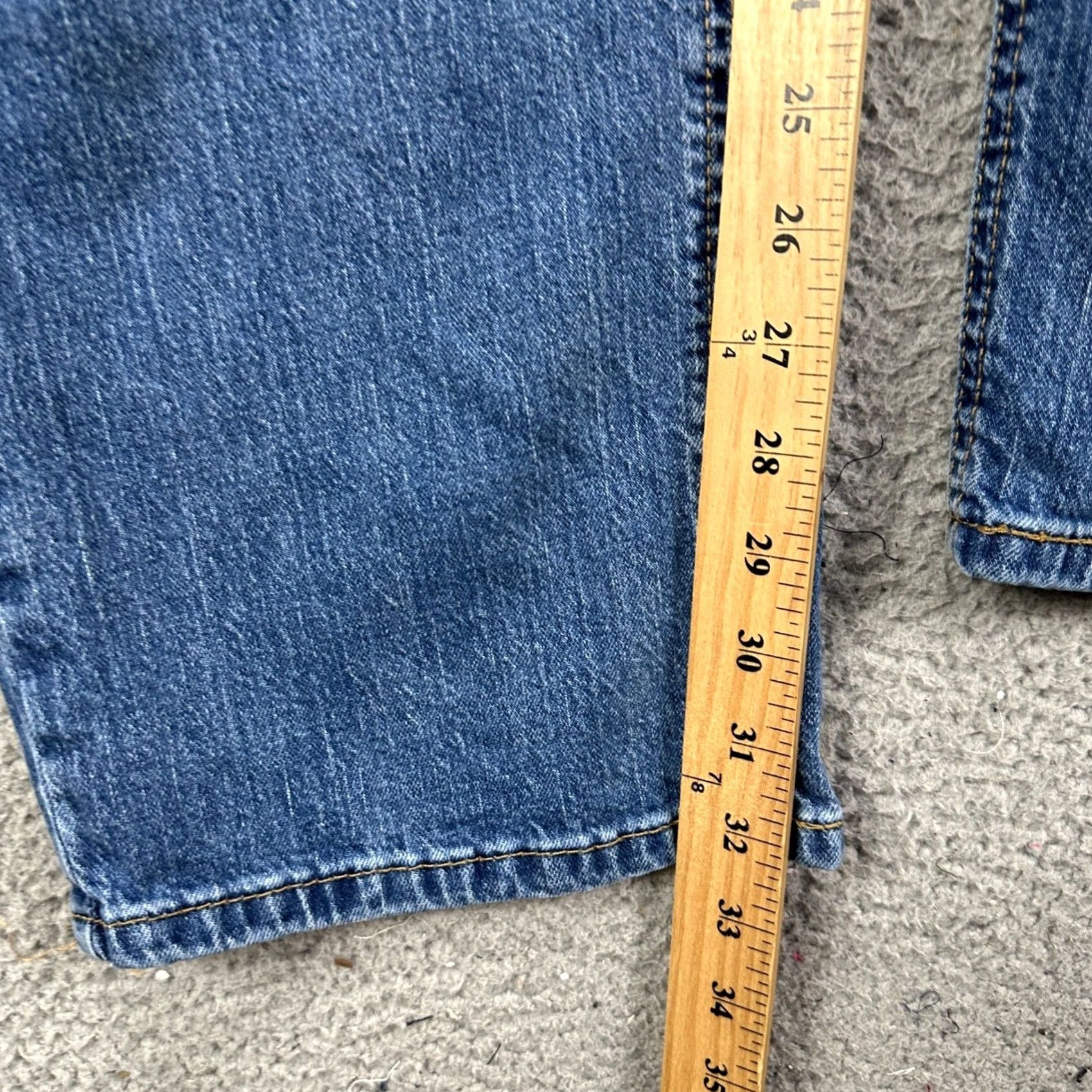 Levi's Levis 541 Jeans Athletic Fit Mens 40X32 Blue Tapered Leg Stretch Red Tab Denim Size US 40 / EU 56 - 6 Thumbnail