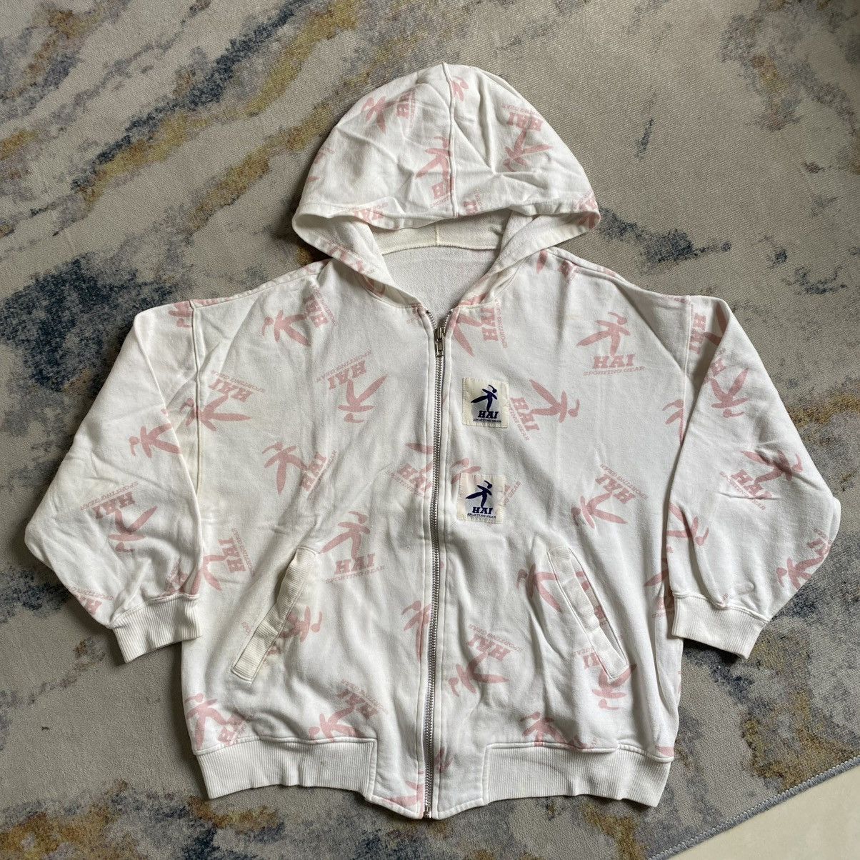 14th Addiction × Hai Sporting Gear × Issey Miyake Hai Sporting Gear Issey Miyake Hoodie 3/4 Sleeve Size M / US 6-8 / IT 42-44 - 1 Thumbnail
