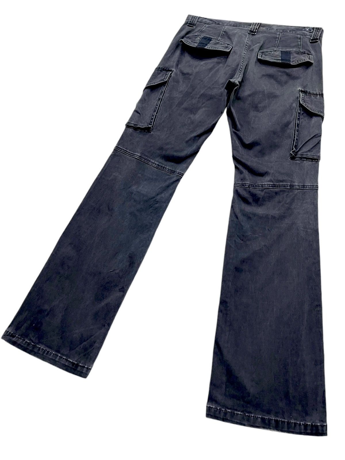 Vintage FYE🔥CAV Punk Slate Black Stretch FLARE Toggle Closure Cargo Size US 31 - 4 Thumbnail