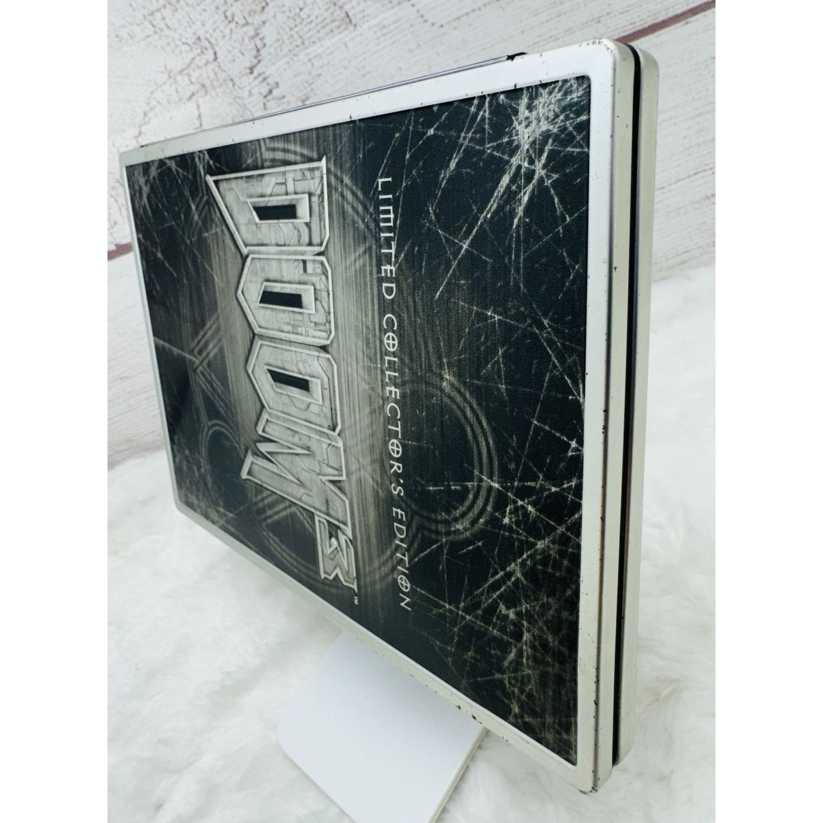 Sony Doom 3 (Xbox, 2005) SteelBook Limited Collector's Edition US Size ONE SIZE - 9 Thumbnail