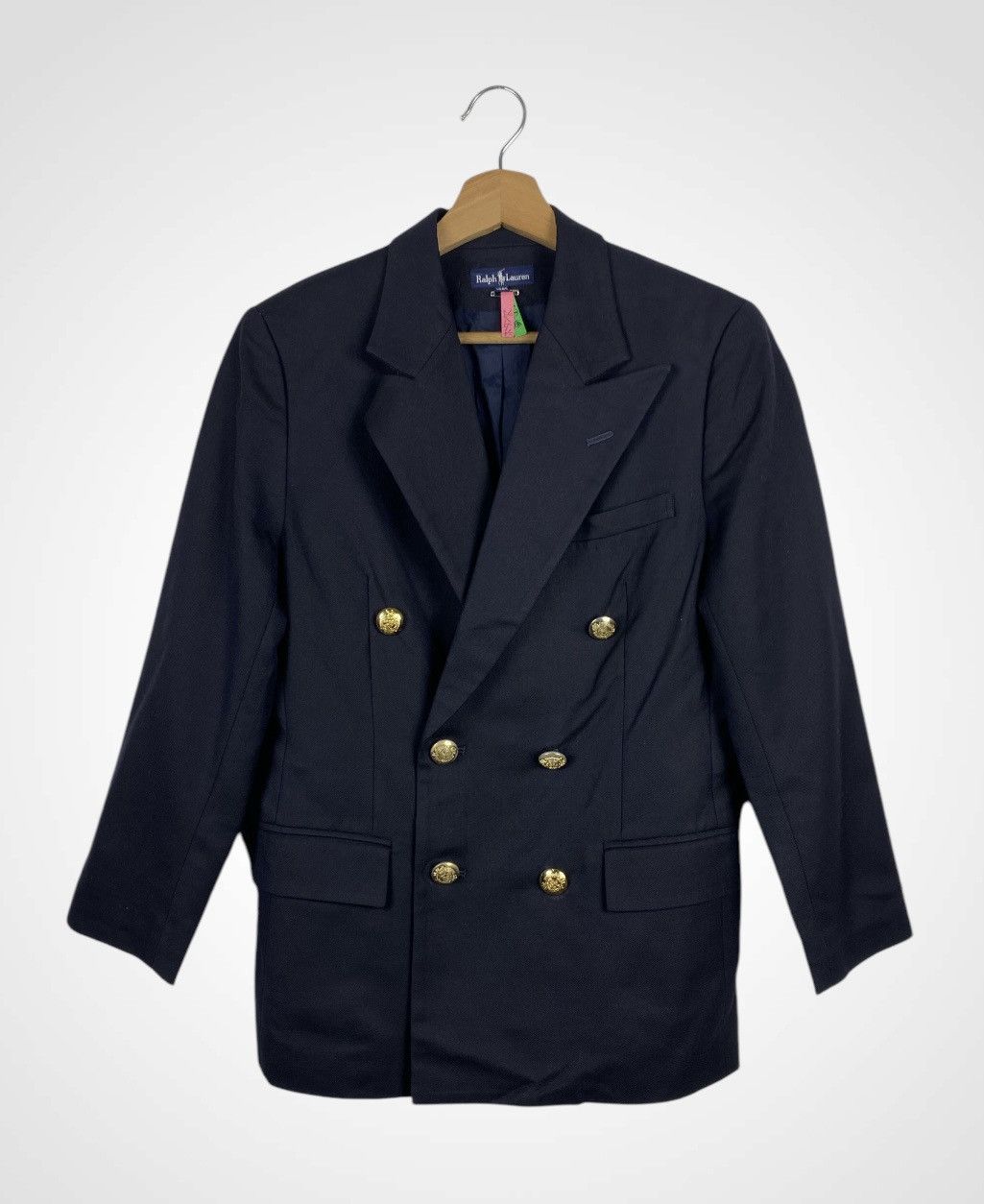 Ralph Lauren Vintage 90s Ralph Lauren Double Breasted Blazer Size S / US 4 / IT 40 - 1 Thumbnail