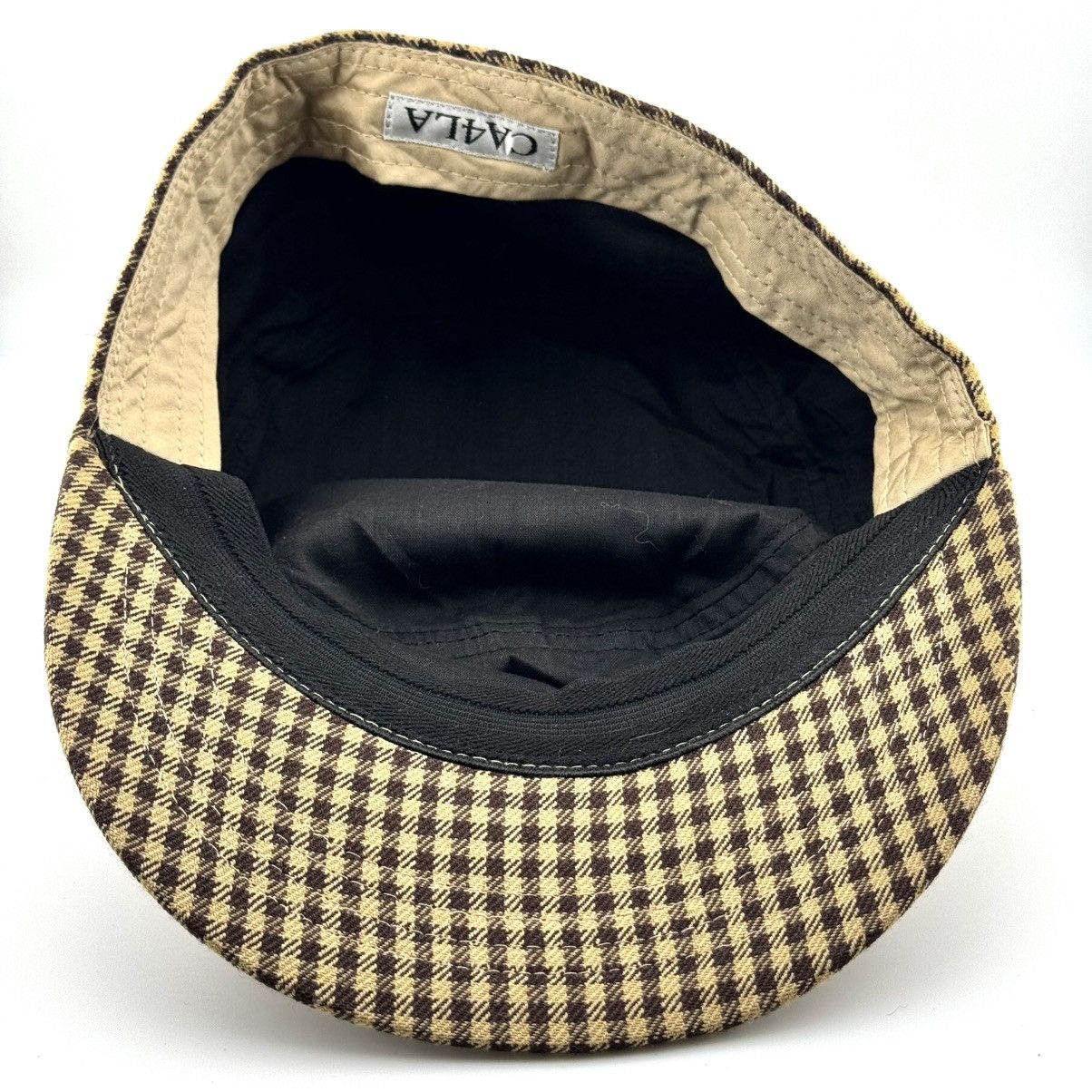 CA4LA Vintage Y2K CA4LA Checkered Wool Cap - Japanese Brand Size ONE SIZE - 5 Thumbnail