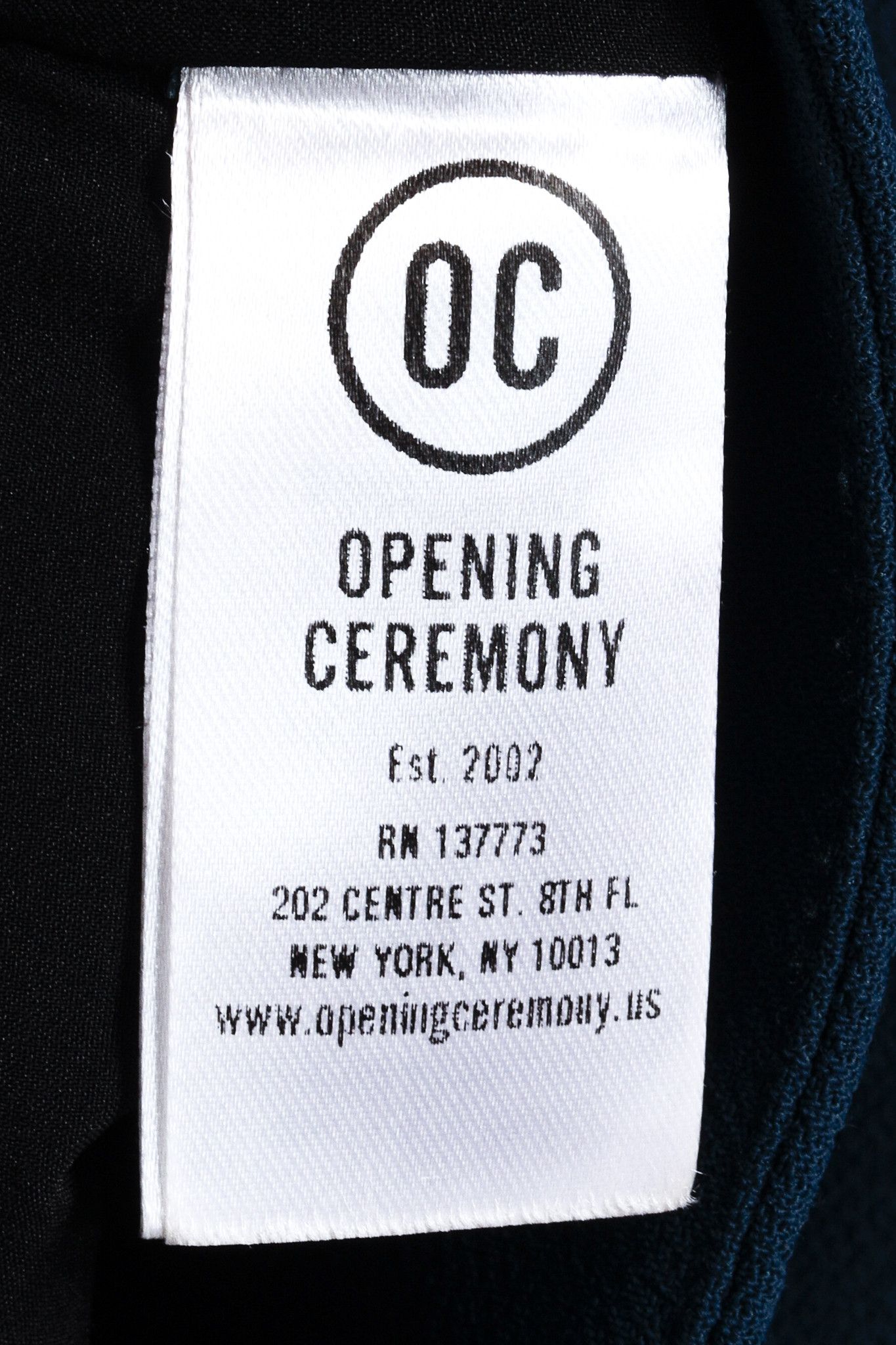 Opening Ceremony Opening Ceremony Teal Asymmetric Crepe Top Size S / US 4 / IT 40 - 8 Thumbnail