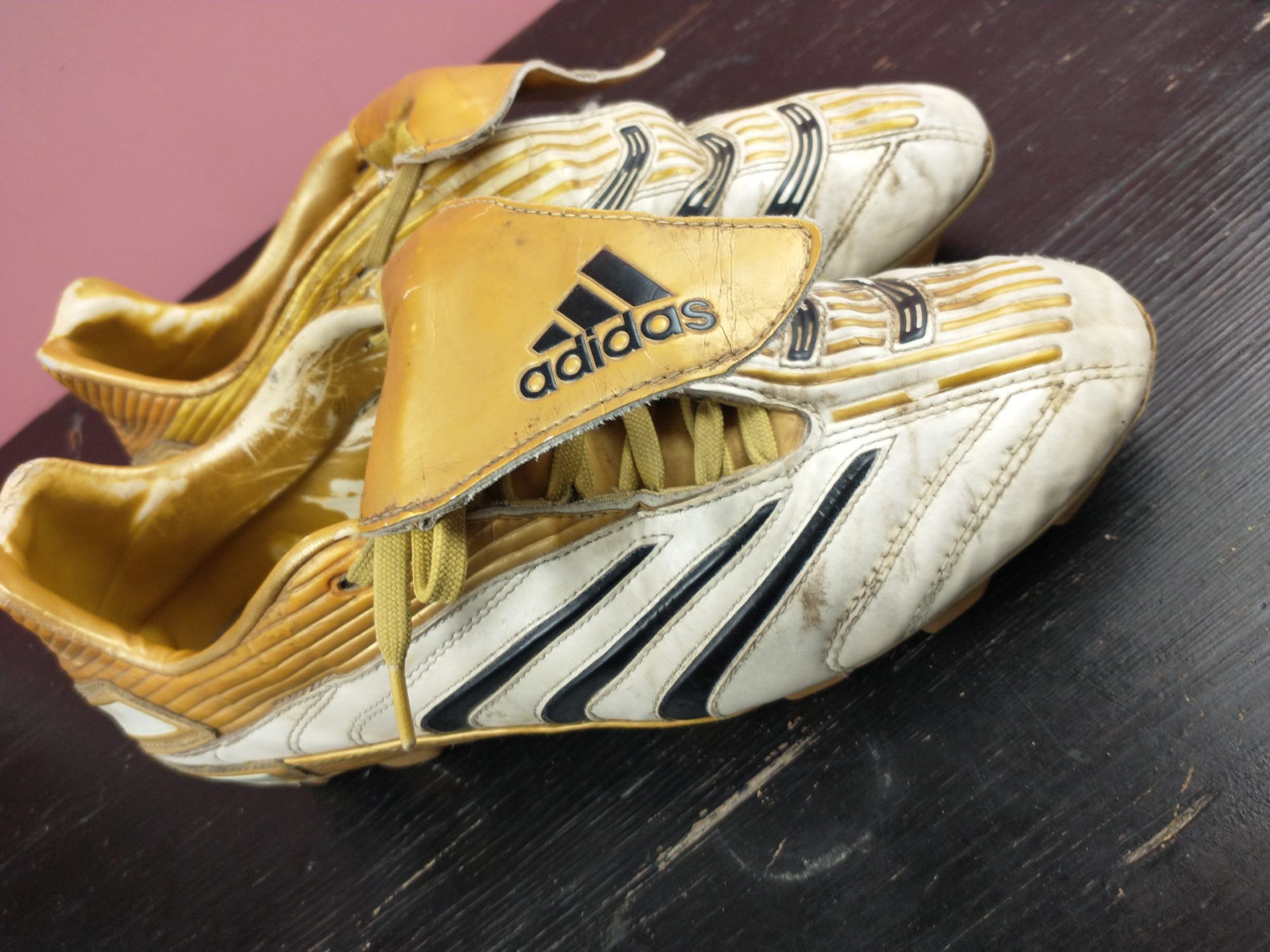 Adidas 462812 adidas Predator +ABSOLADO TRX FG Soccer Cleats 2005 Size US 8.5 / EU 41-42 - 1 Thumbnail