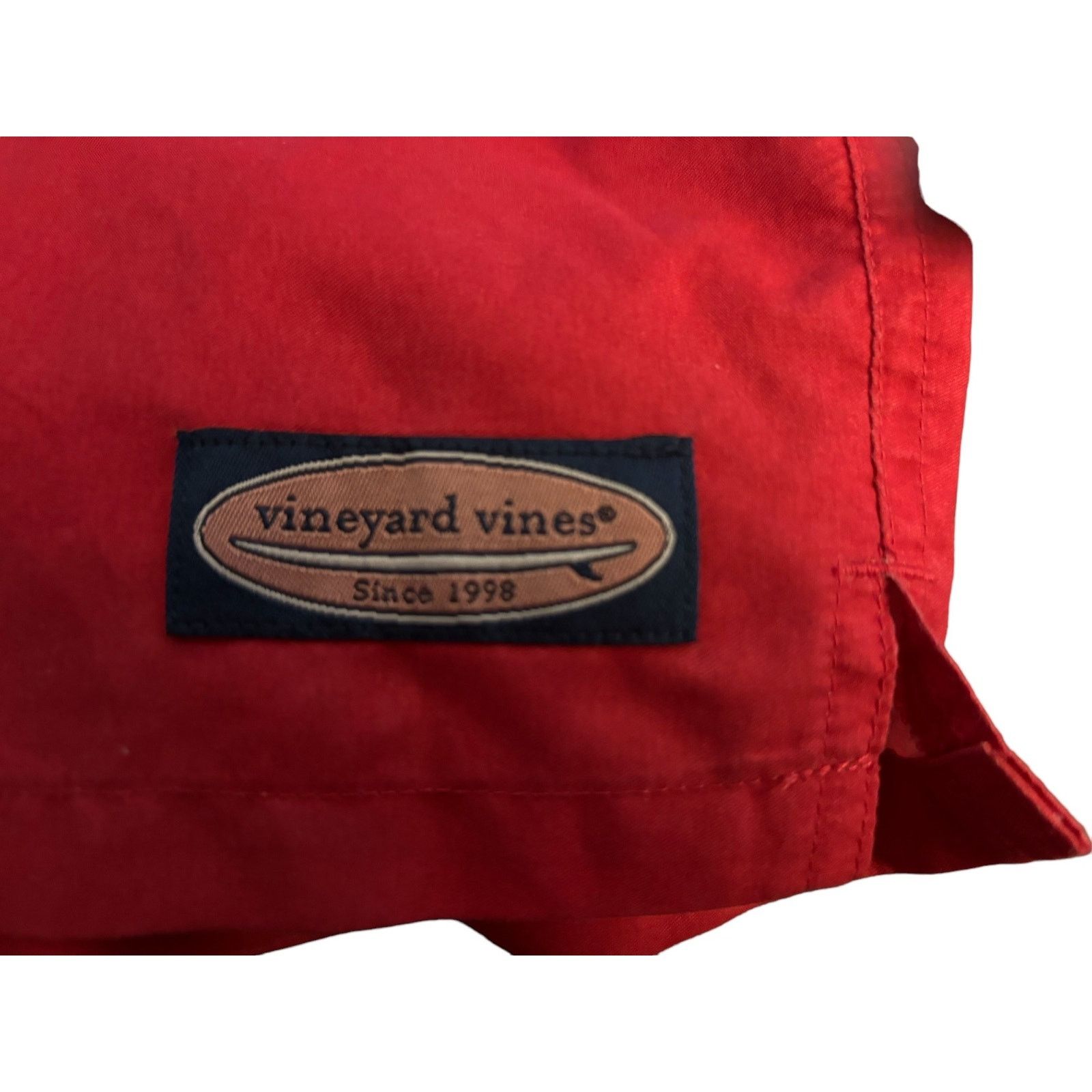 Vineyard Vines Vineyard Vines Fish At Sea Pieced Chappy Trunks Size XL Size US 36 / EU 52 - 4 Thumbnail