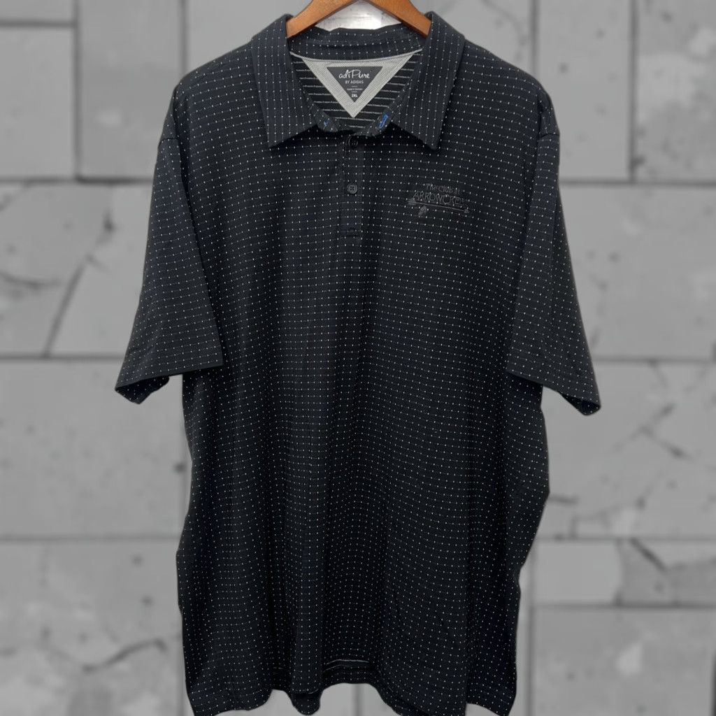 Adidas Adidas Adi Pure Polo Shirt Mens XXL Black Size US XXL / EU 58 / 5 - 1 Thumbnail