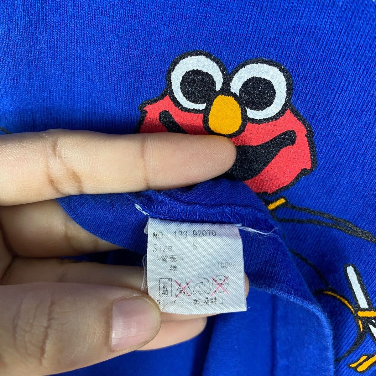 Cartoon Network × Japanese Brand LAUNDRY Elmo Sesame Streets Cartoon Graphic Tee Shirt Small Size US S / EU 44-46 / 1 - 8 Thumbnail