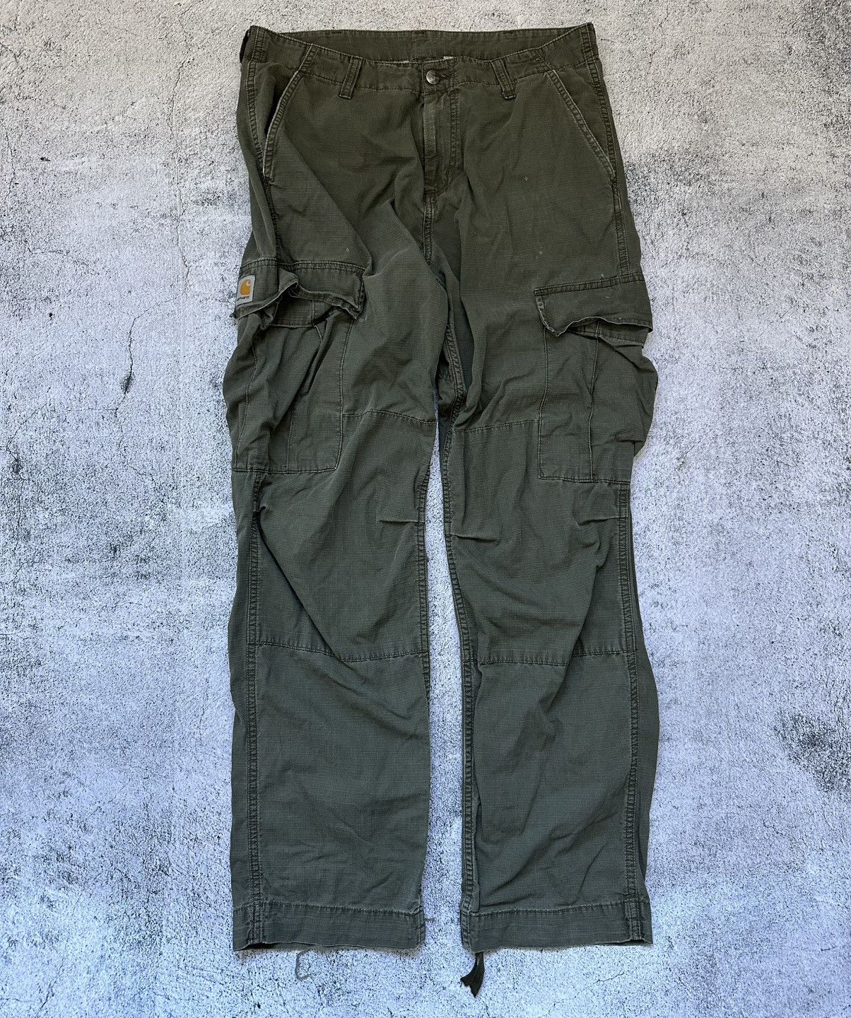 Carhartt Carhartt Regular Cargo Pants 32x32 Size Green Logo Size US 32 / EU 48 - 1 Thumbnail