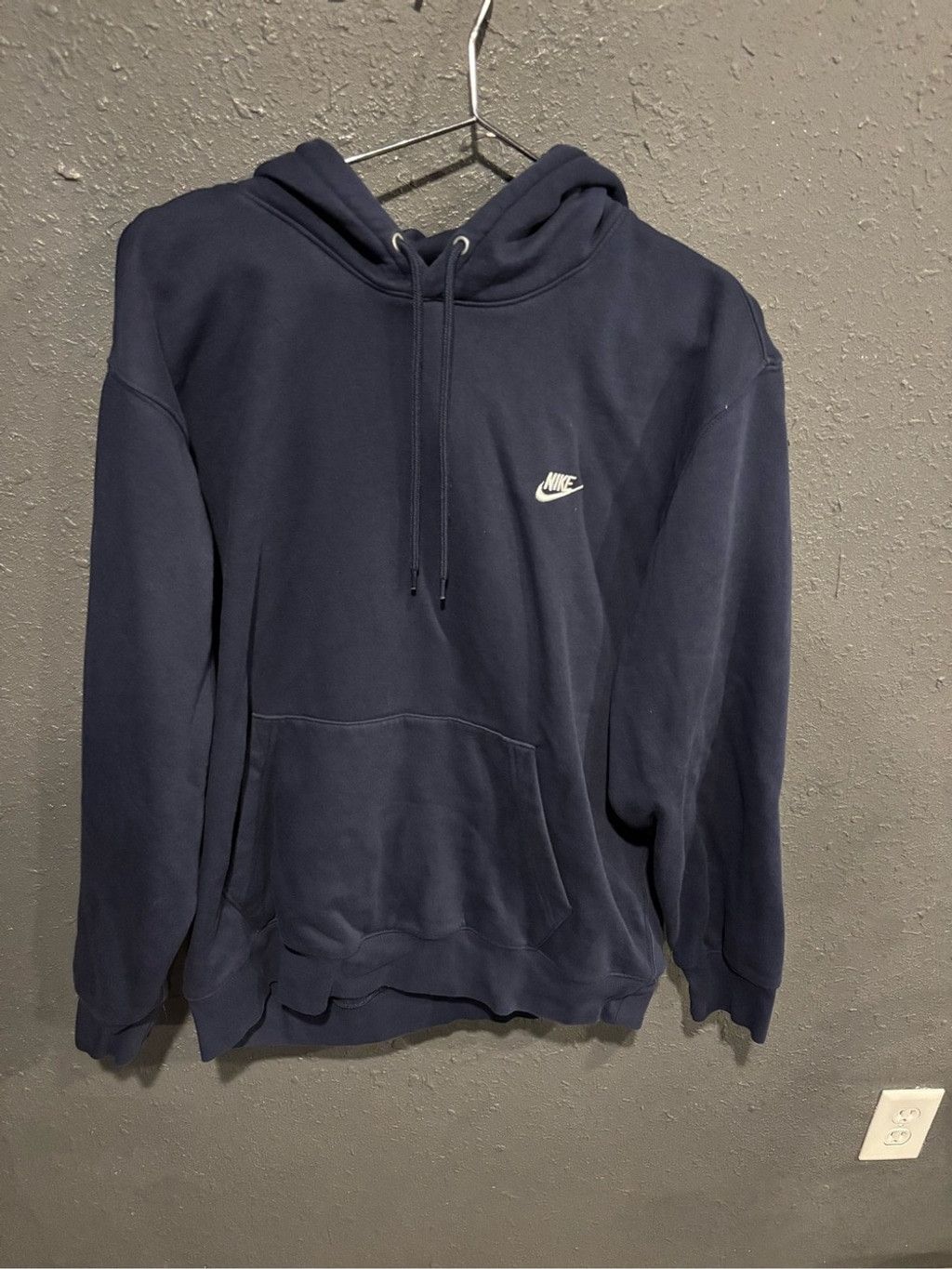 Nike Nike Navy Blue Hoodie Size US XL / EU 56 / 4 - 1 Thumbnail