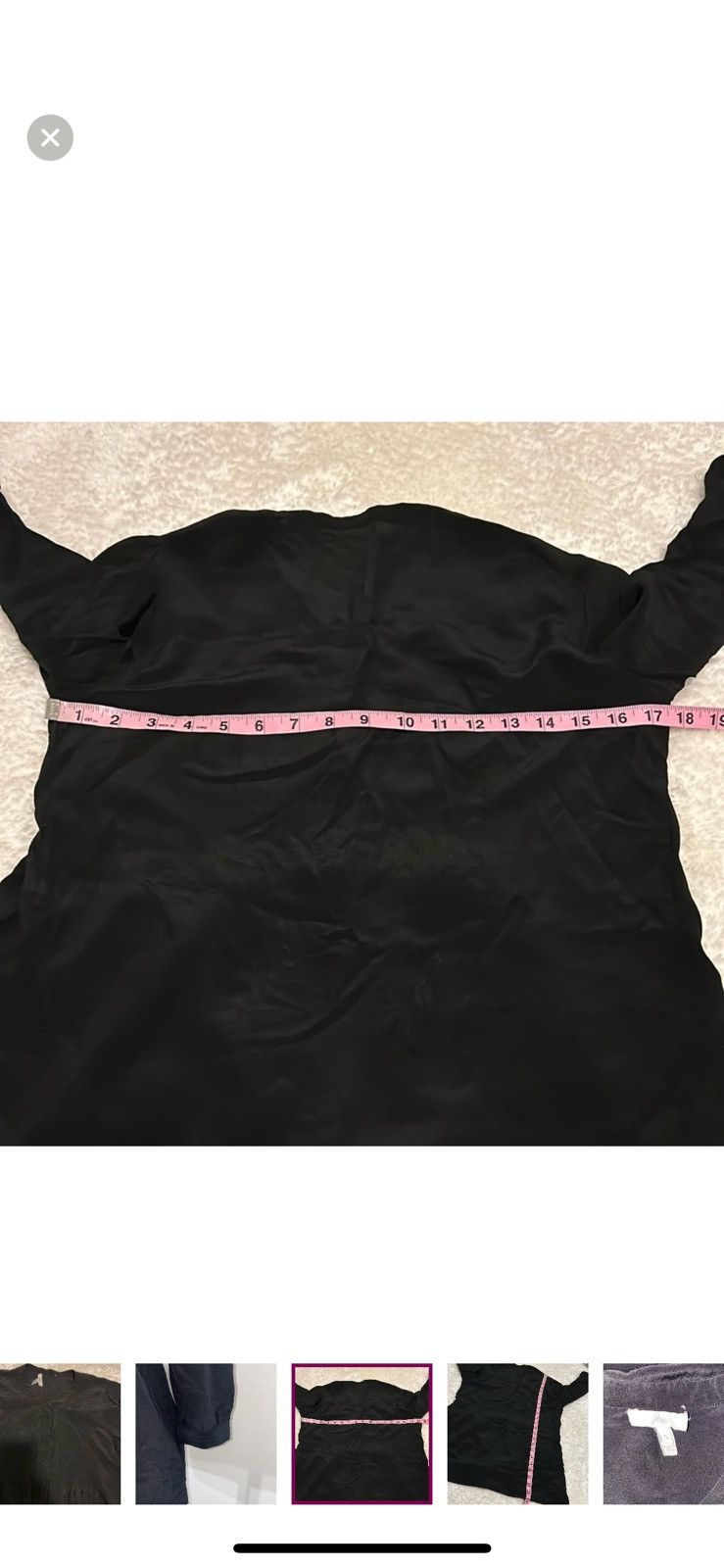 Joie Joie small black silk pleated blouse Size S / US 4 / IT 40 - 2 Thumbnail