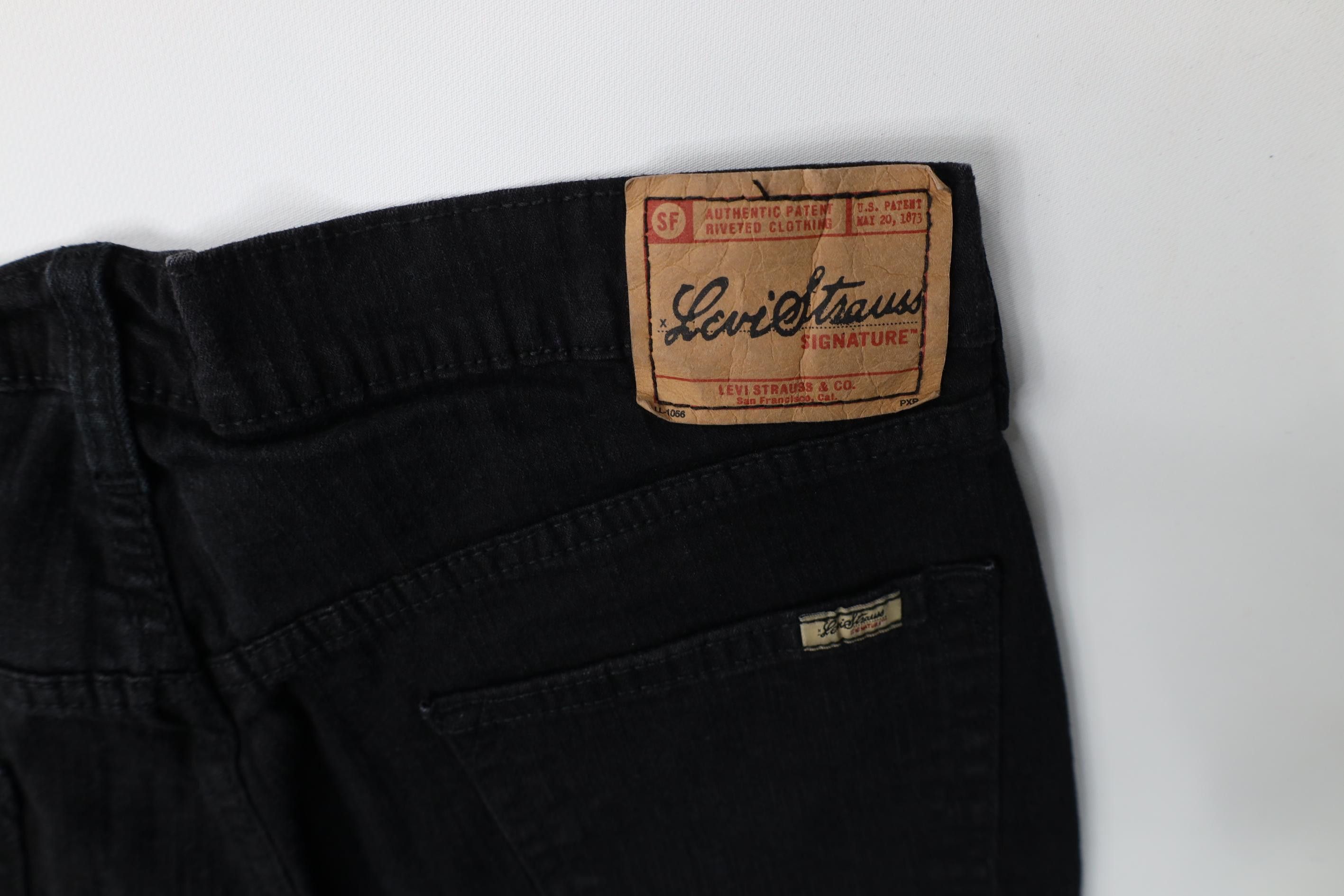 Levi's Vintage Y2K 2004 Levis Short Babydoll Stretch Bootcut Jeans Size 34" / US 12 / IT 48 - 13 Thumbnail