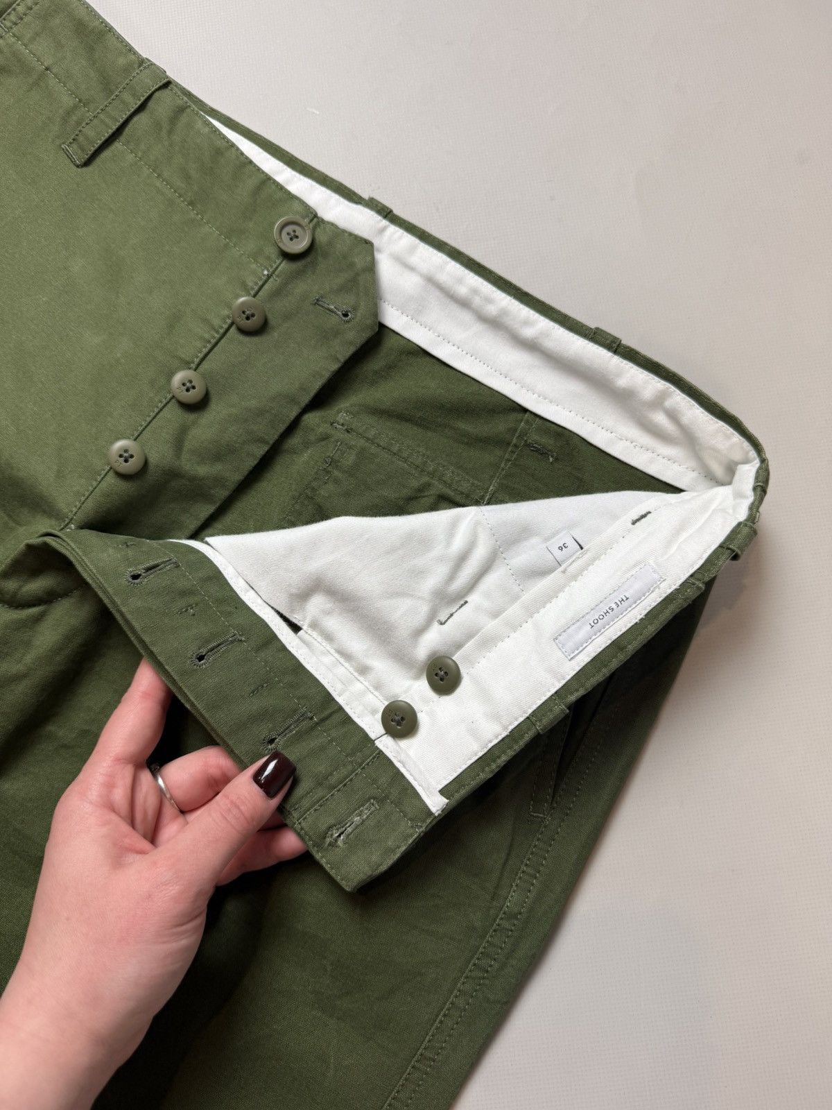 PT Torino PT Torino Cotton The Shoot Chino Pants Trousers Size 36 Size US 36 / EU 52 - 11 Thumbnail