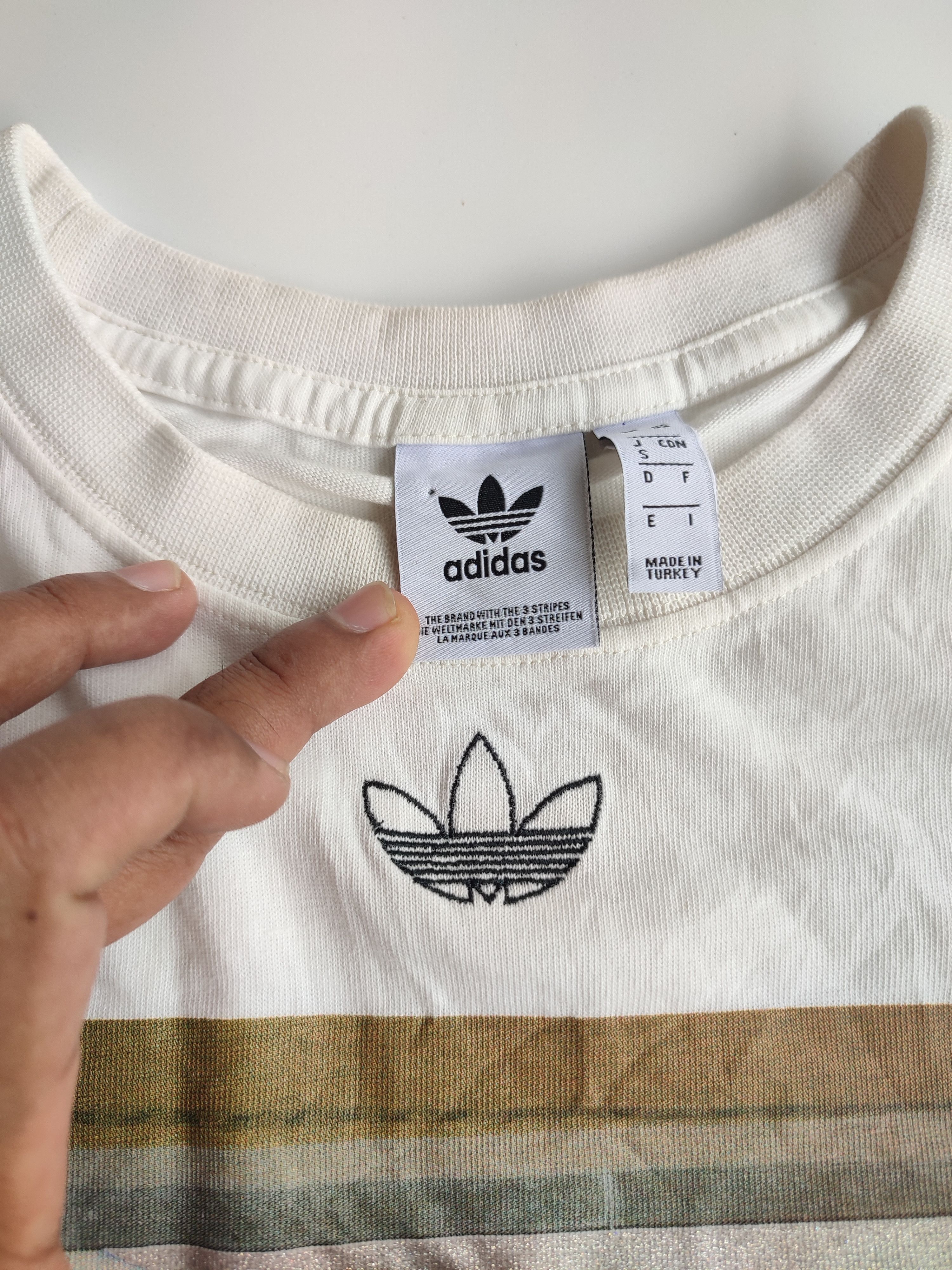 Adidas ADIDAS VTG 90's TSHIRT Size US S / EU 44-46 / 1 - 4 Thumbnail