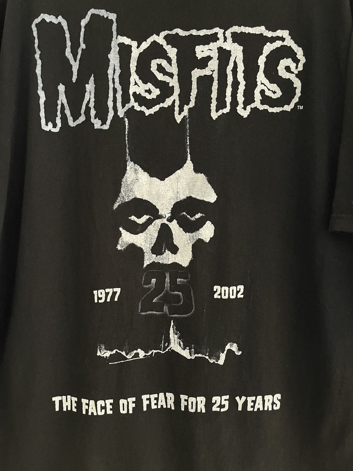 Band Tees Vintage 2001 Misfits 25th Anniversary Face of Fear 25years Size US XL / EU 56 / 4 - 7 Thumbnail