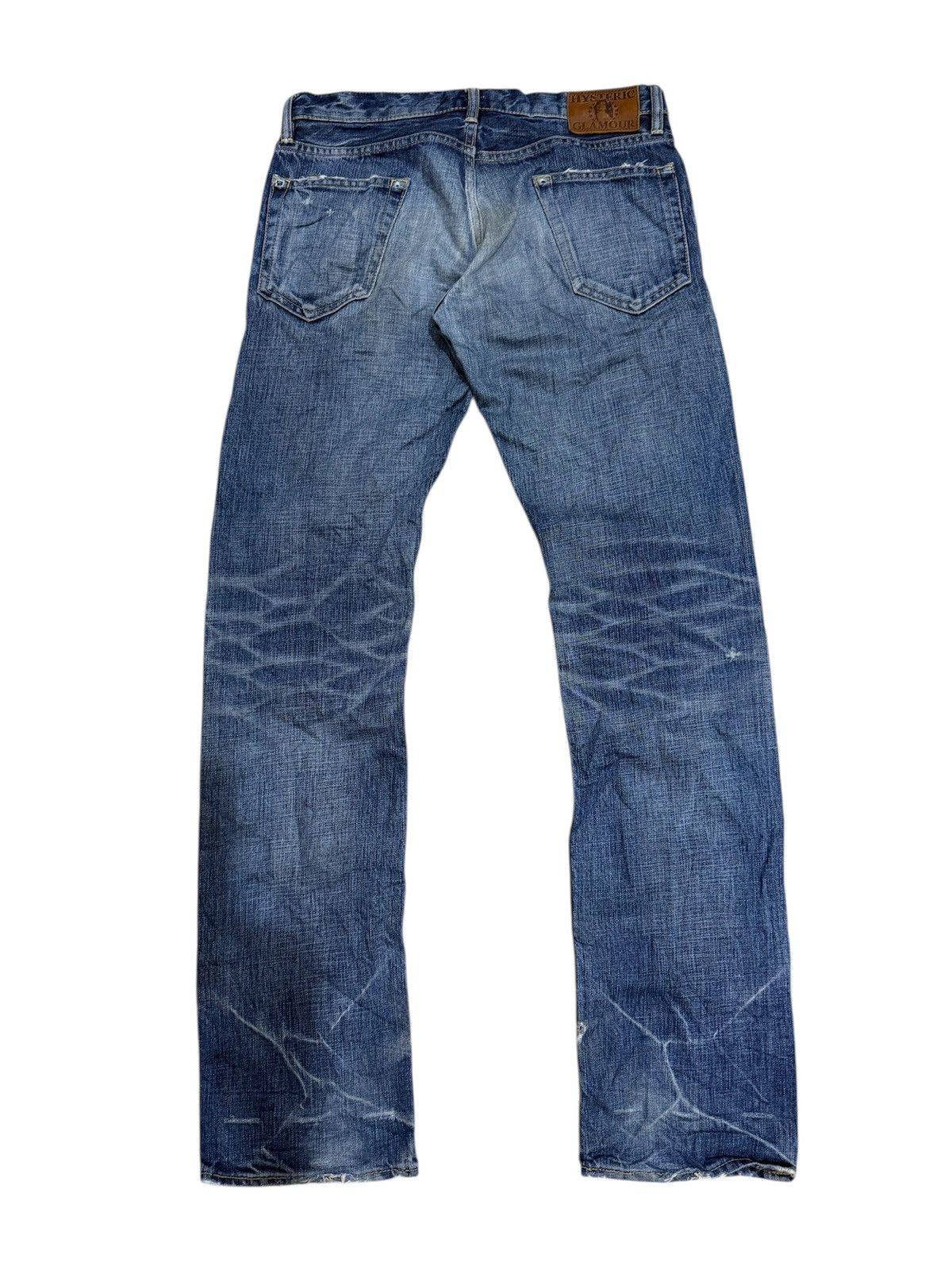 Hysteric Glamour HYSTERIC GLAMOUR DISTRESSED STYLE JEANS Size US 30 / EU 46 - 2 Thumbnail