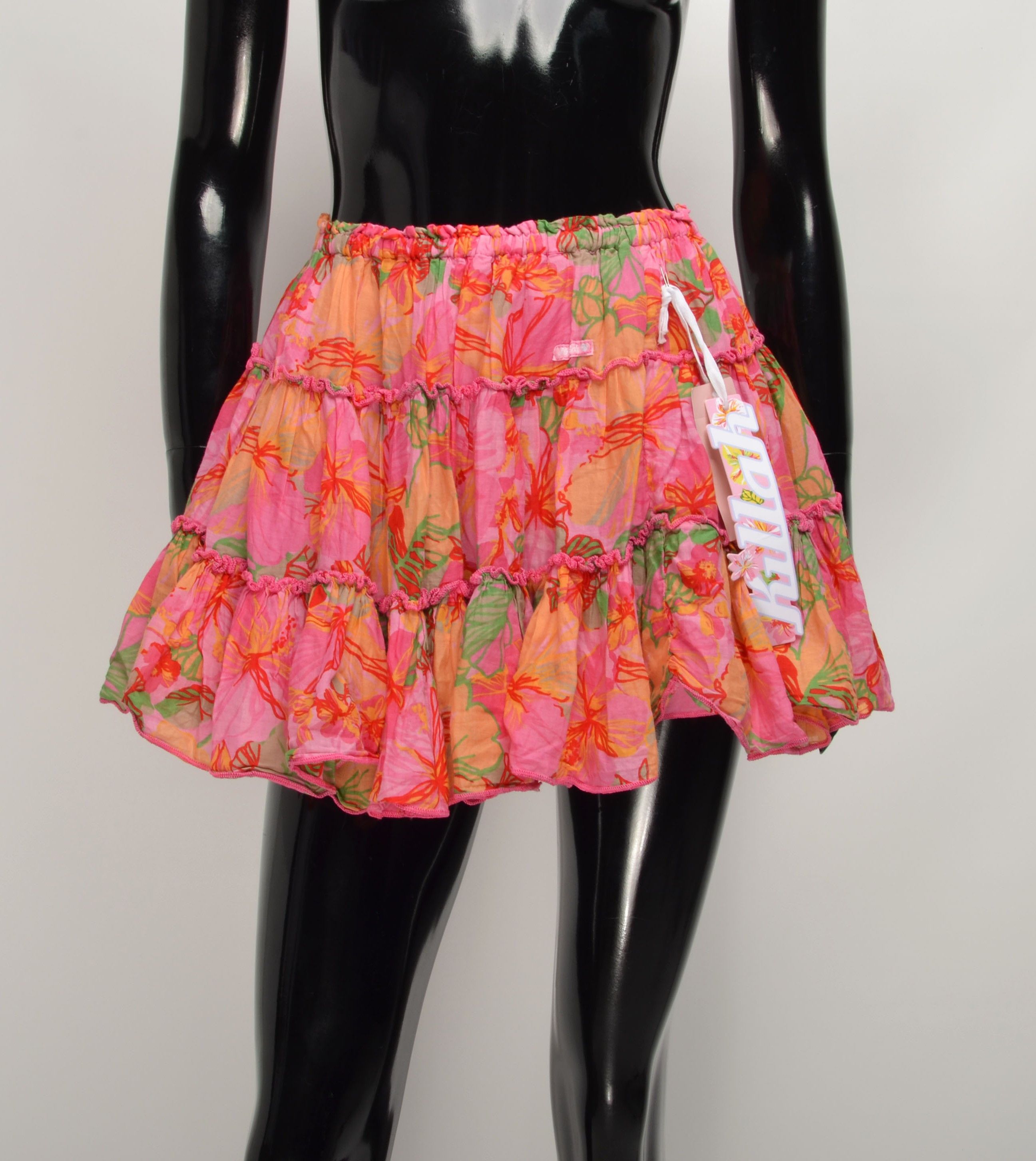 Miss Sixty Killah by Miss Sixty Floral Y2K Babydoll Cottage Skirt Size 22" - 1 Thumbnail